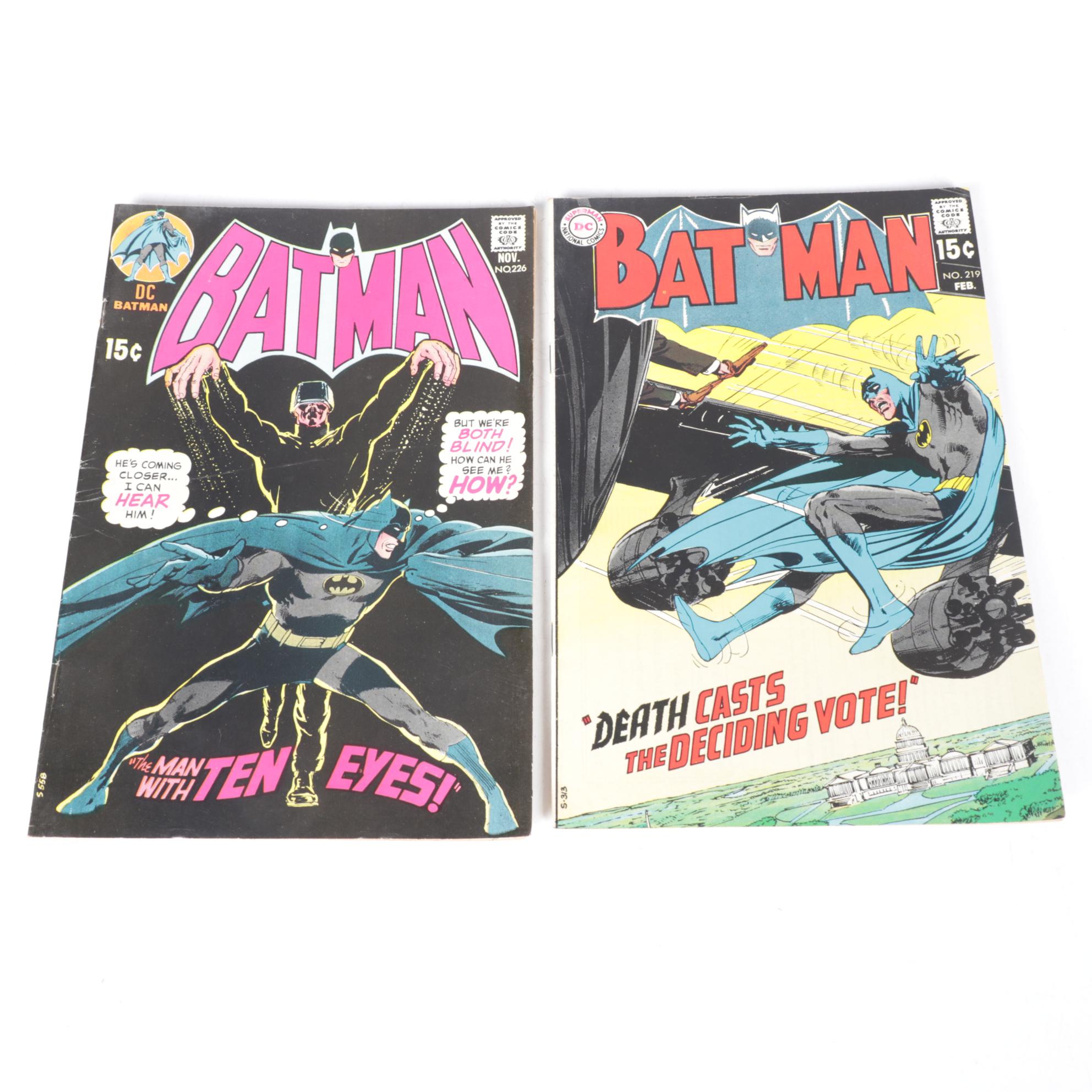 DC Comics "Batman" Silver Age Comic Book Collection