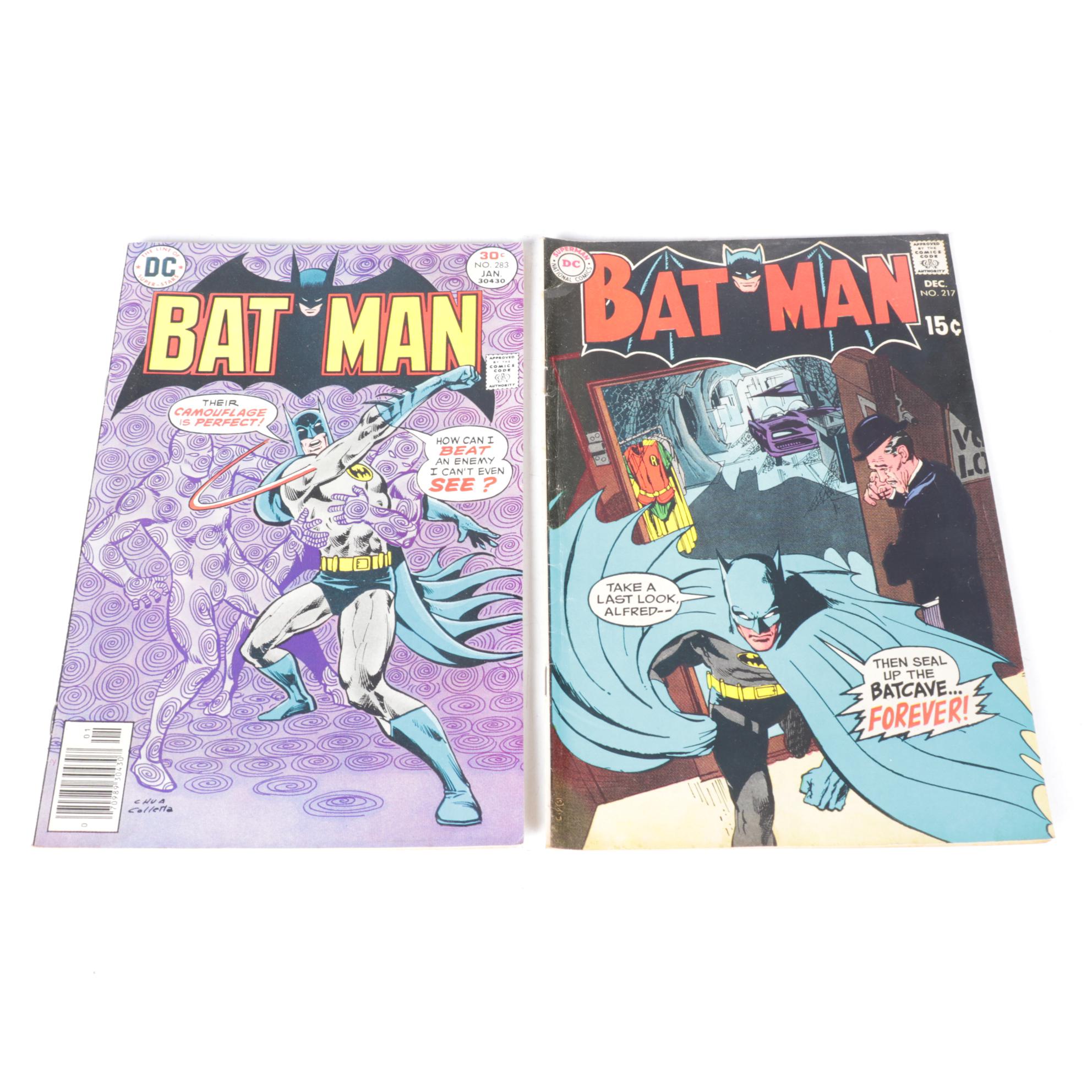 DC Comics "Batman" Silver Age Comic Book Collection