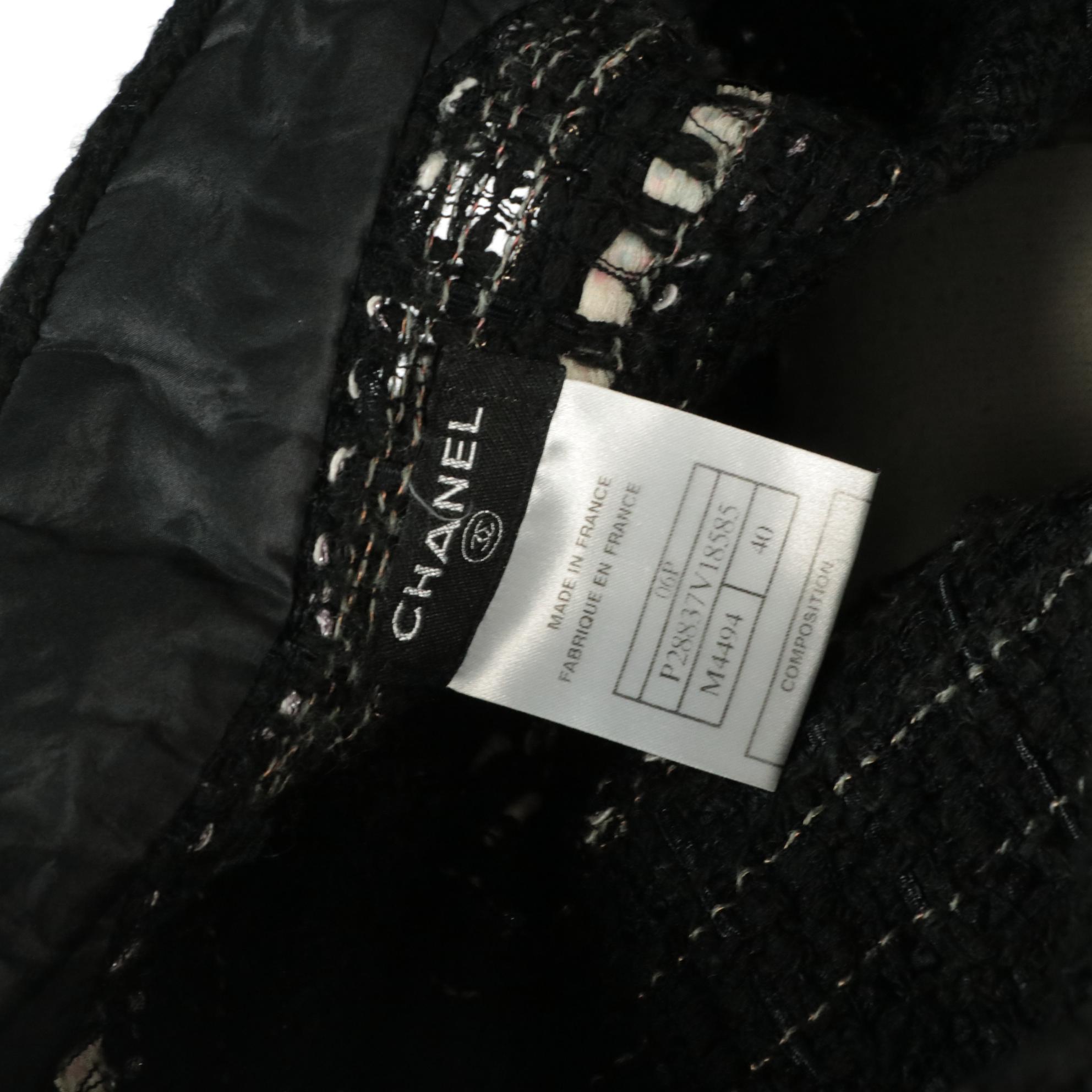 Chanel Embellished Bouclé Tweed Sleeveless Dress from the 2006 Spring Collection