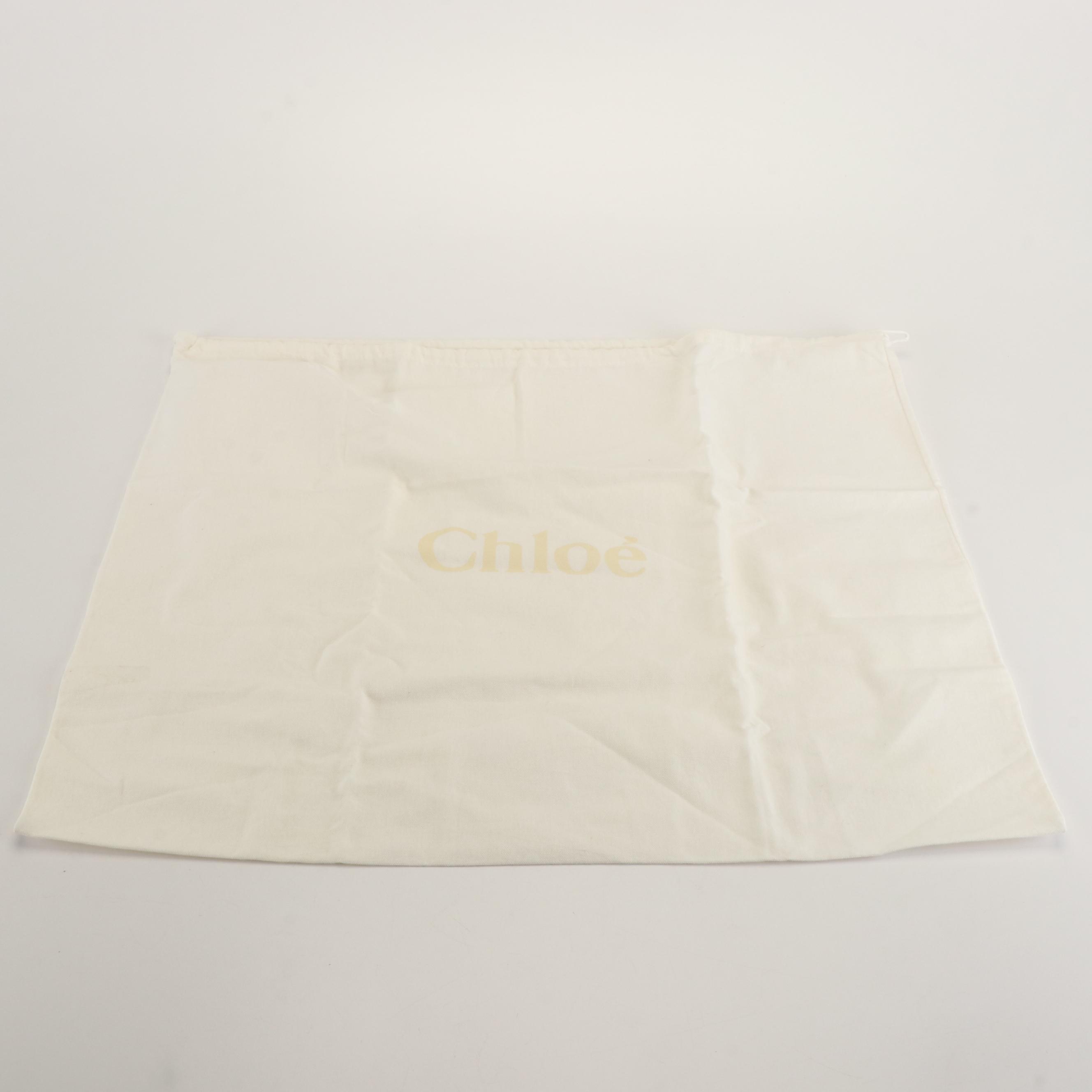 Chloé Victoria Tote Bag in Red Leather