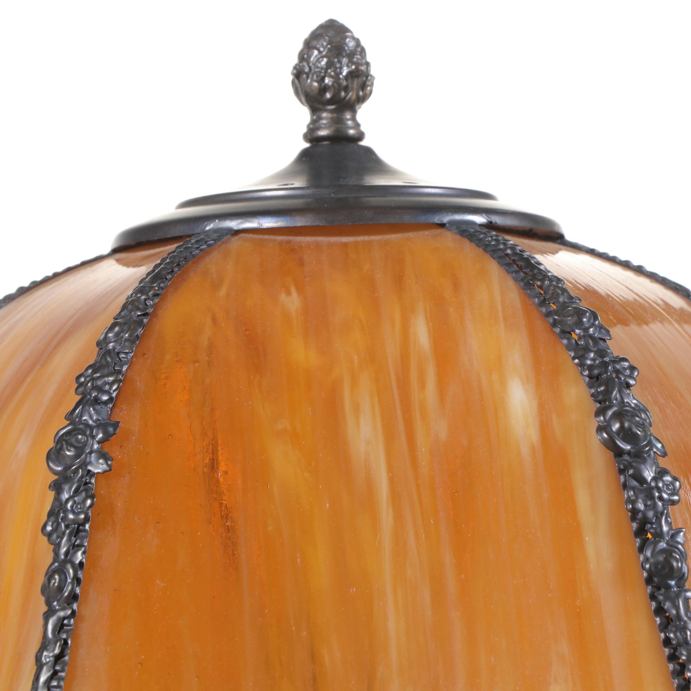 Japanese Meiji Style Cast Bronze Dragon & Phoenix Floor Lamp, Adapted Mid-20th C