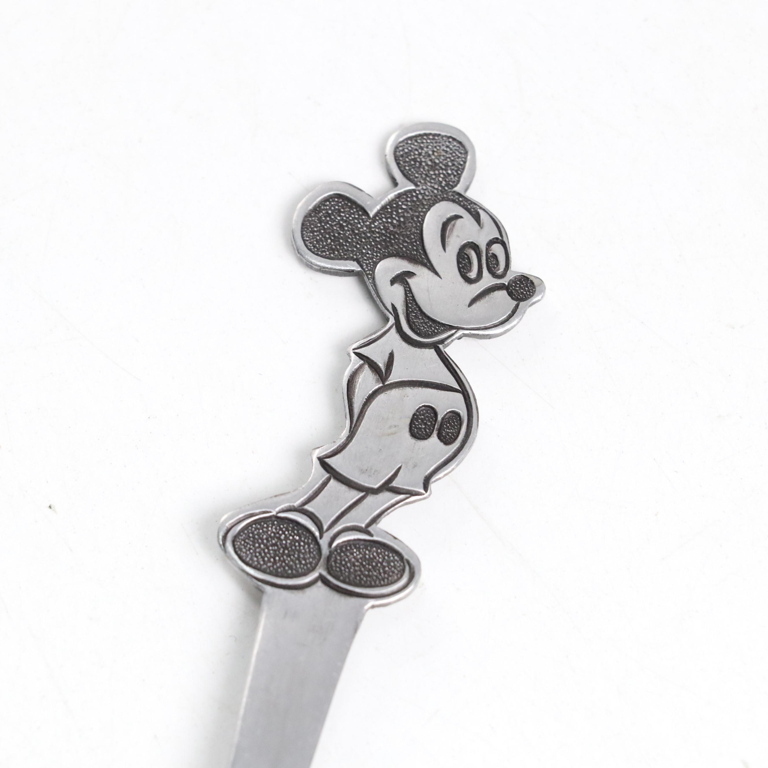 Bonny Walt Disney Productions Mickey Mouse Stainless Steel Child's Fork
