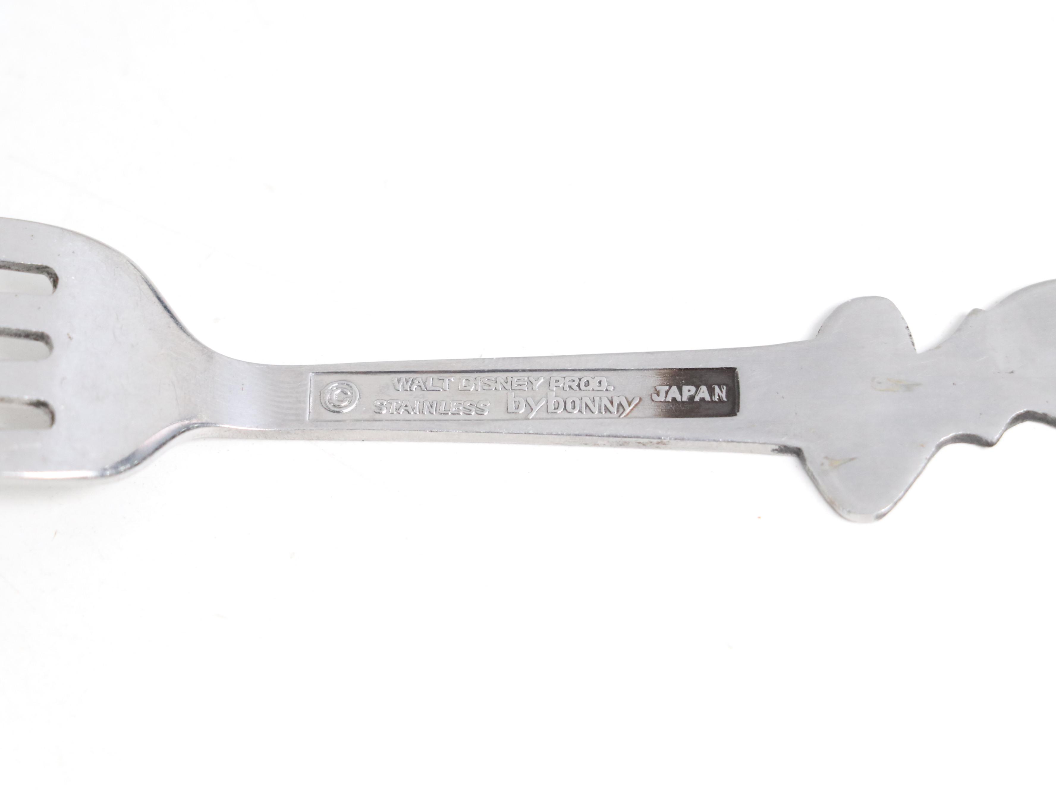 Bonny Walt Disney Productions Mickey Mouse Stainless Steel Child's Fork
