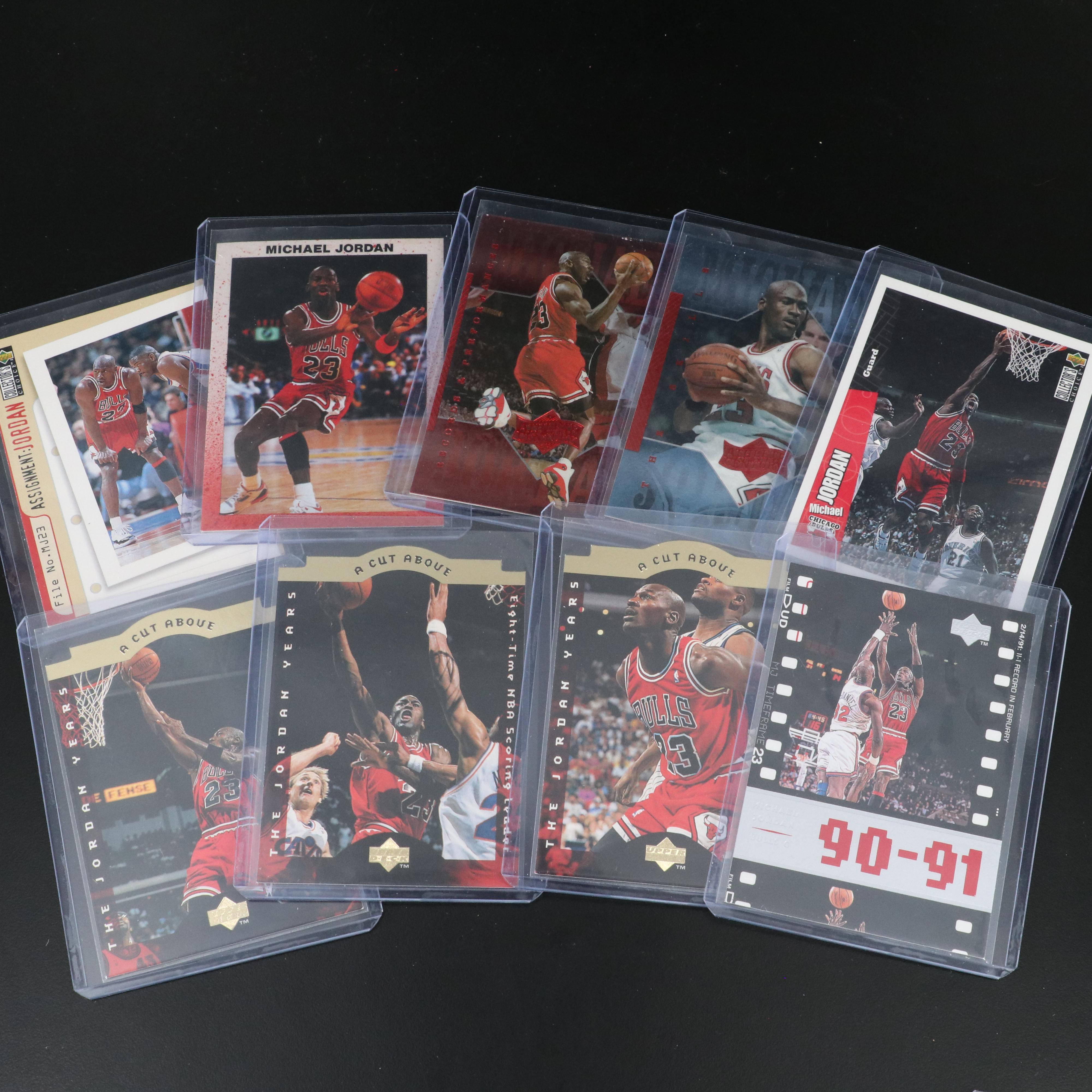 Michael Jordan Basketball Cards, Starting Lineup Action Figure, and More