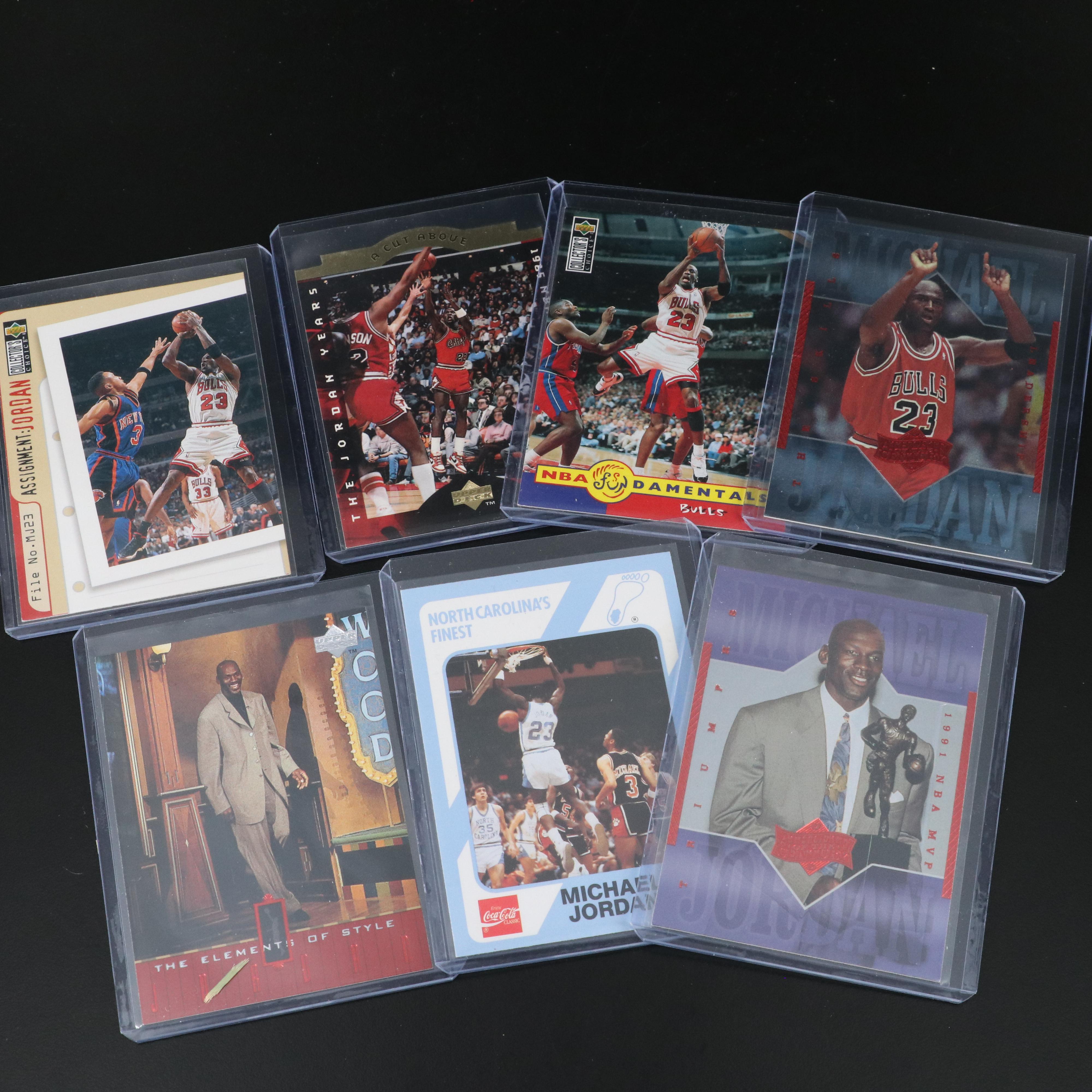 Michael Jordan Basketball Cards, Starting Lineup Action Figure, and More