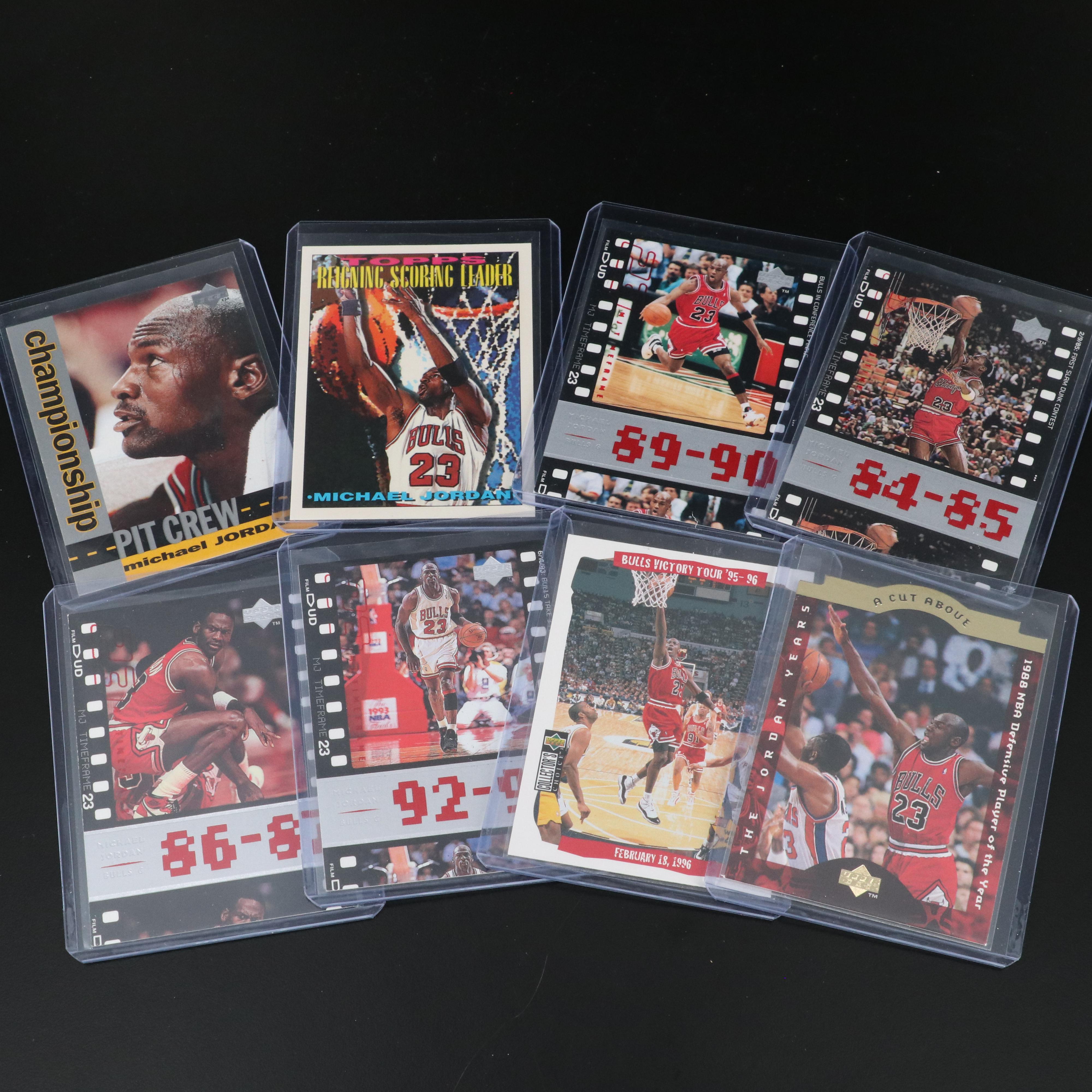 Michael Jordan Basketball Cards, Starting Lineup Action Figure, and More