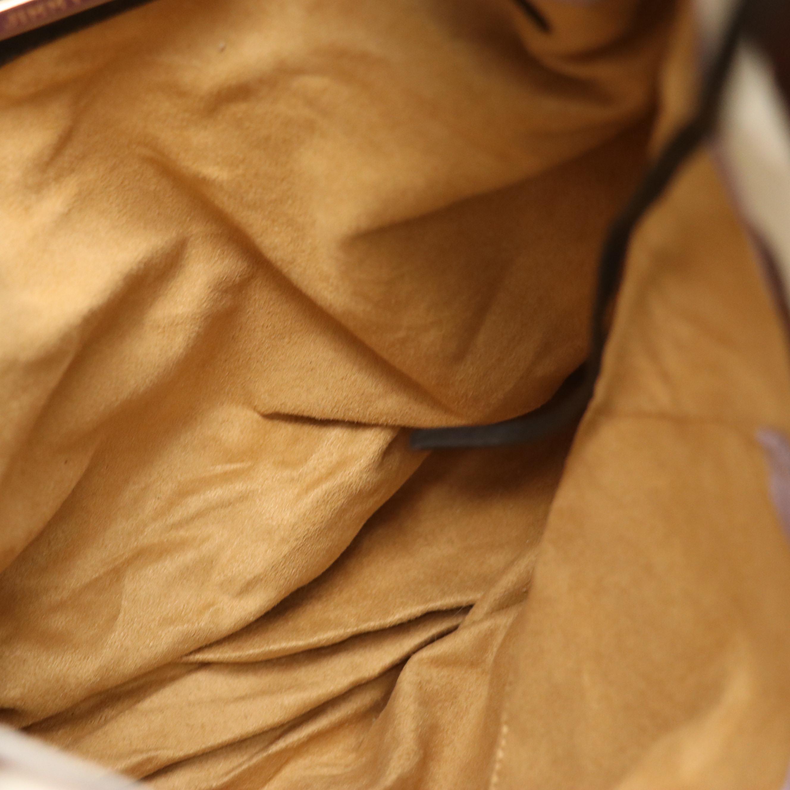 Jimmy Choo Zebra Dyed Calf Hair Hobo Shoulder Bag