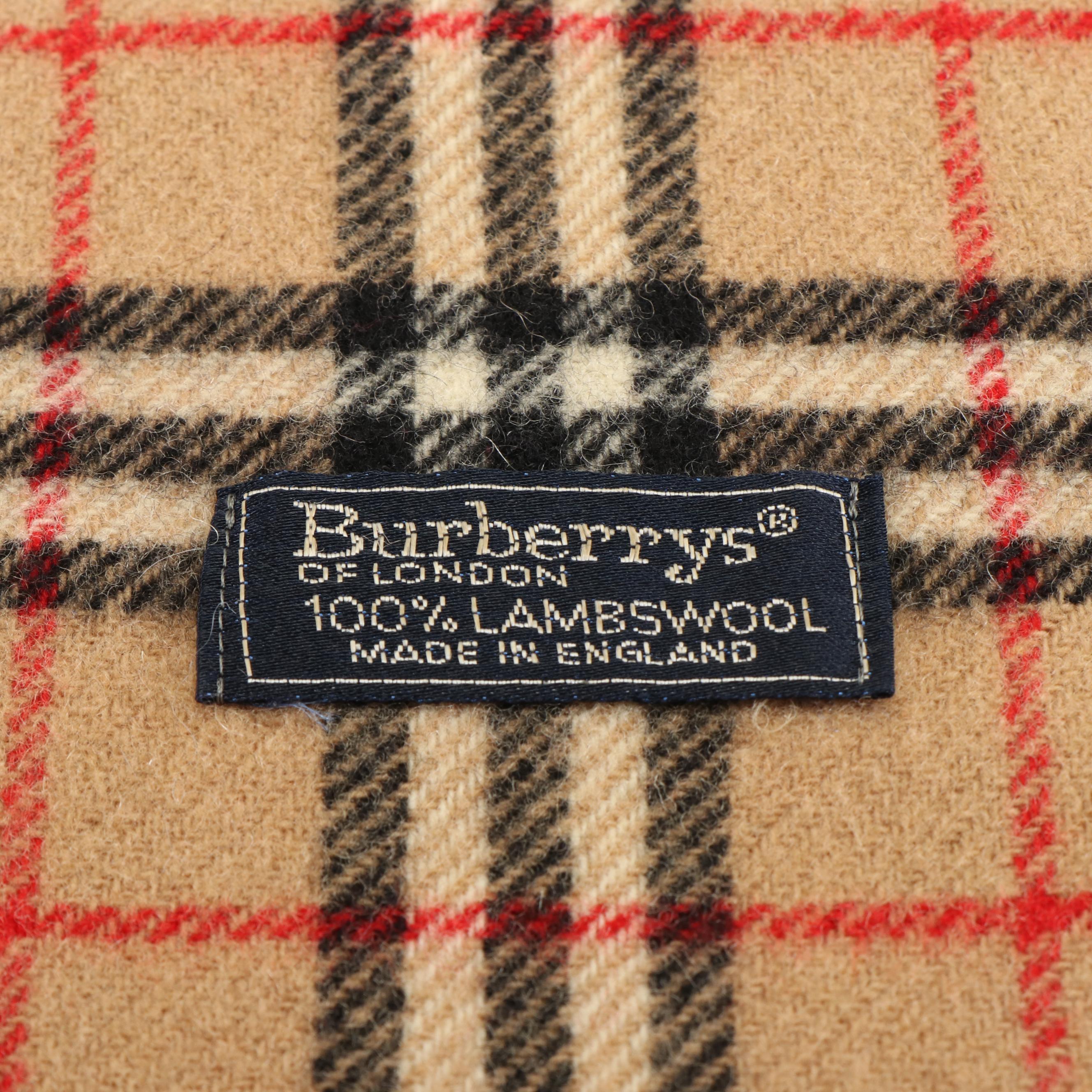 Burberrys of London Fringed House Check Scarf