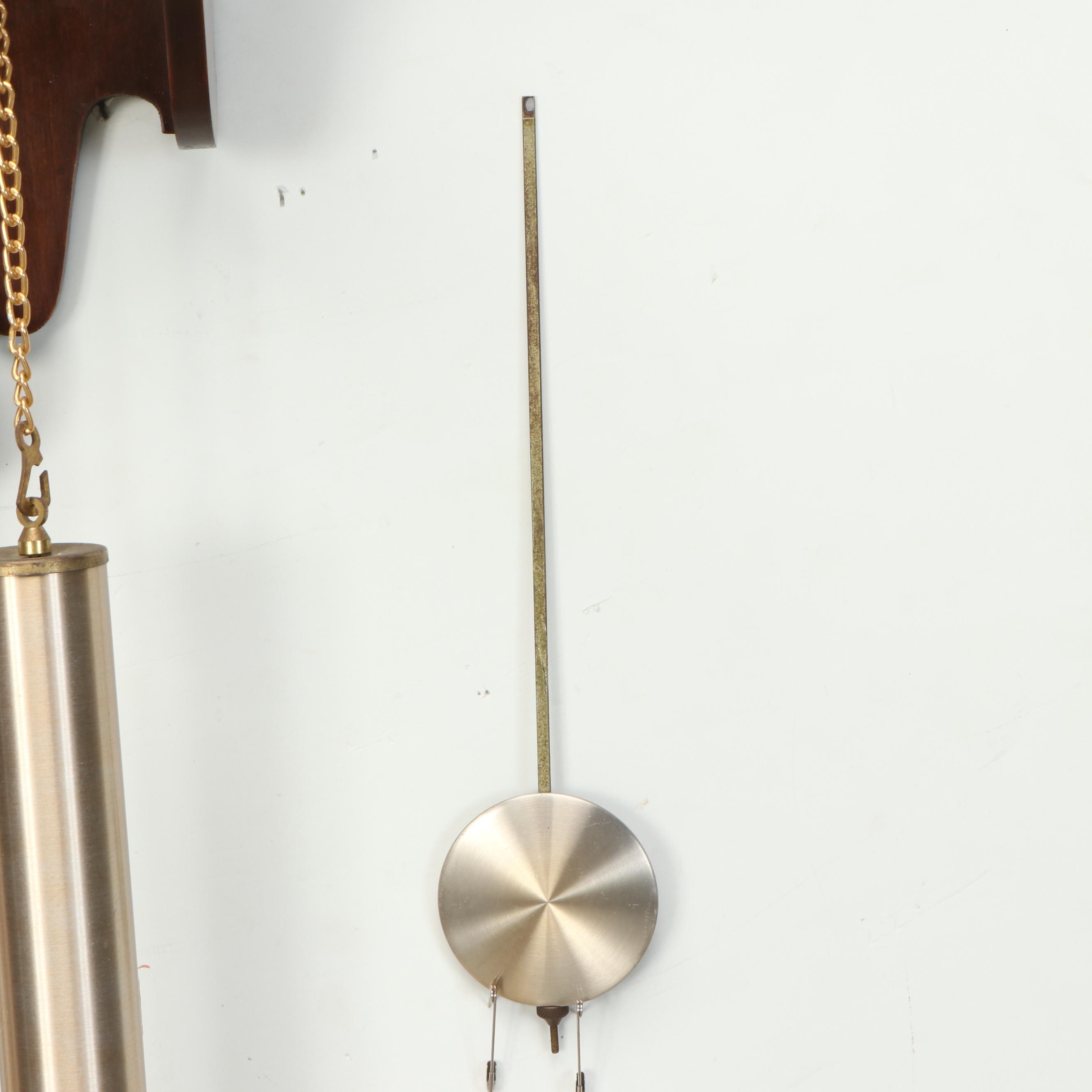 Linden 31 Day Pendulum Wall Clock in Wood Case