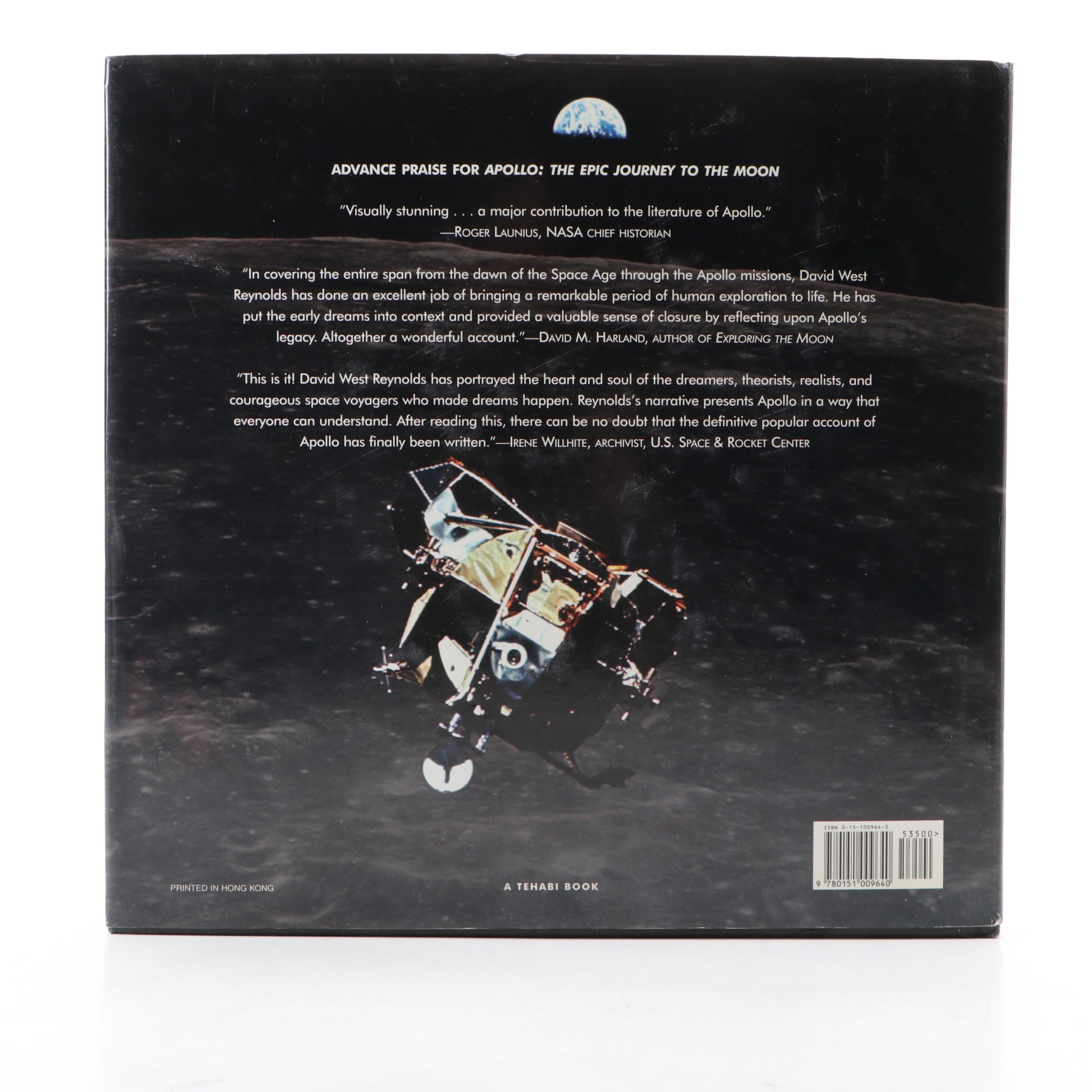 First Edition "Apollo: The Epic Journey to the Moon" by David West Reynolds