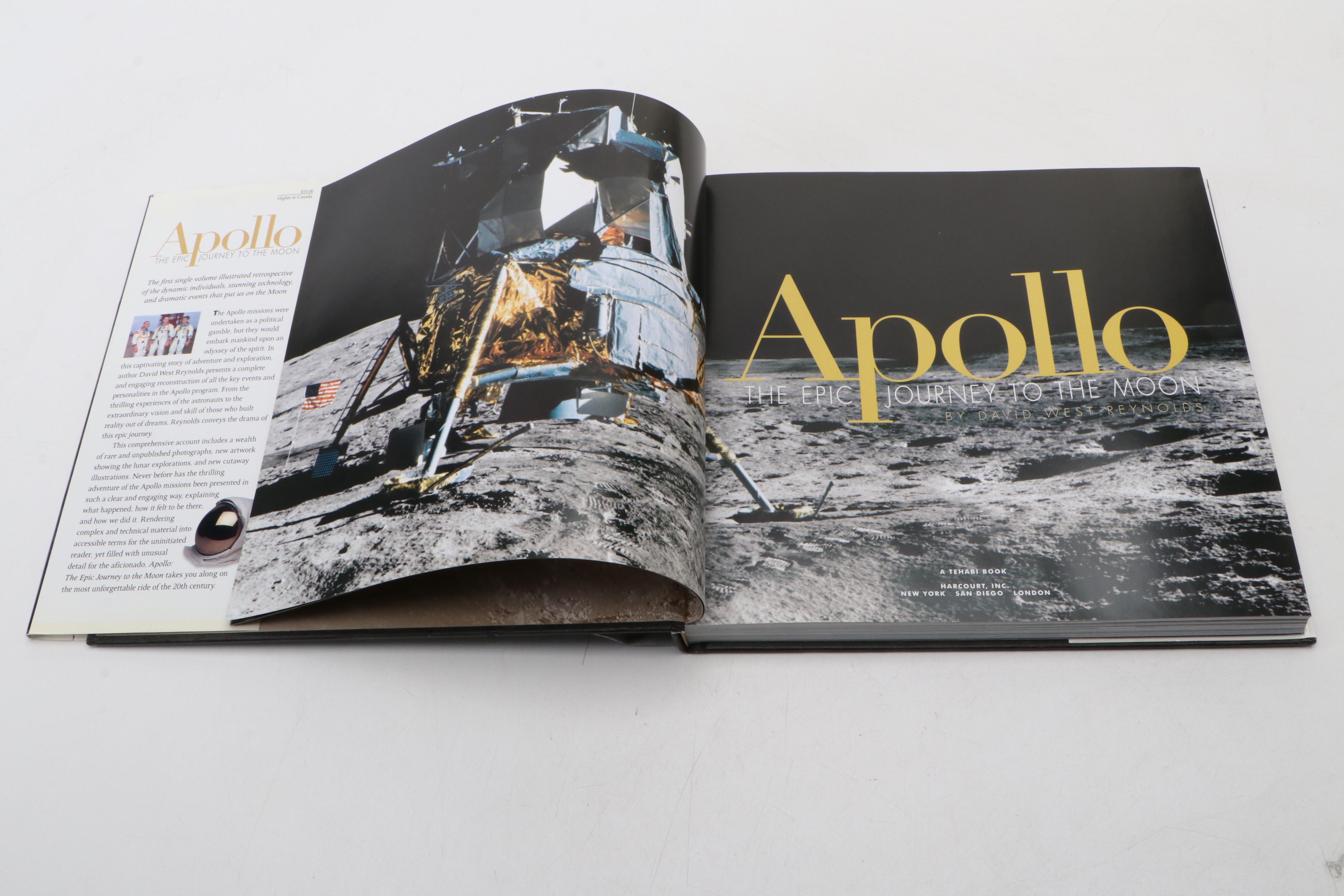 First Edition "Apollo: The Epic Journey to the Moon" by David West Reynolds