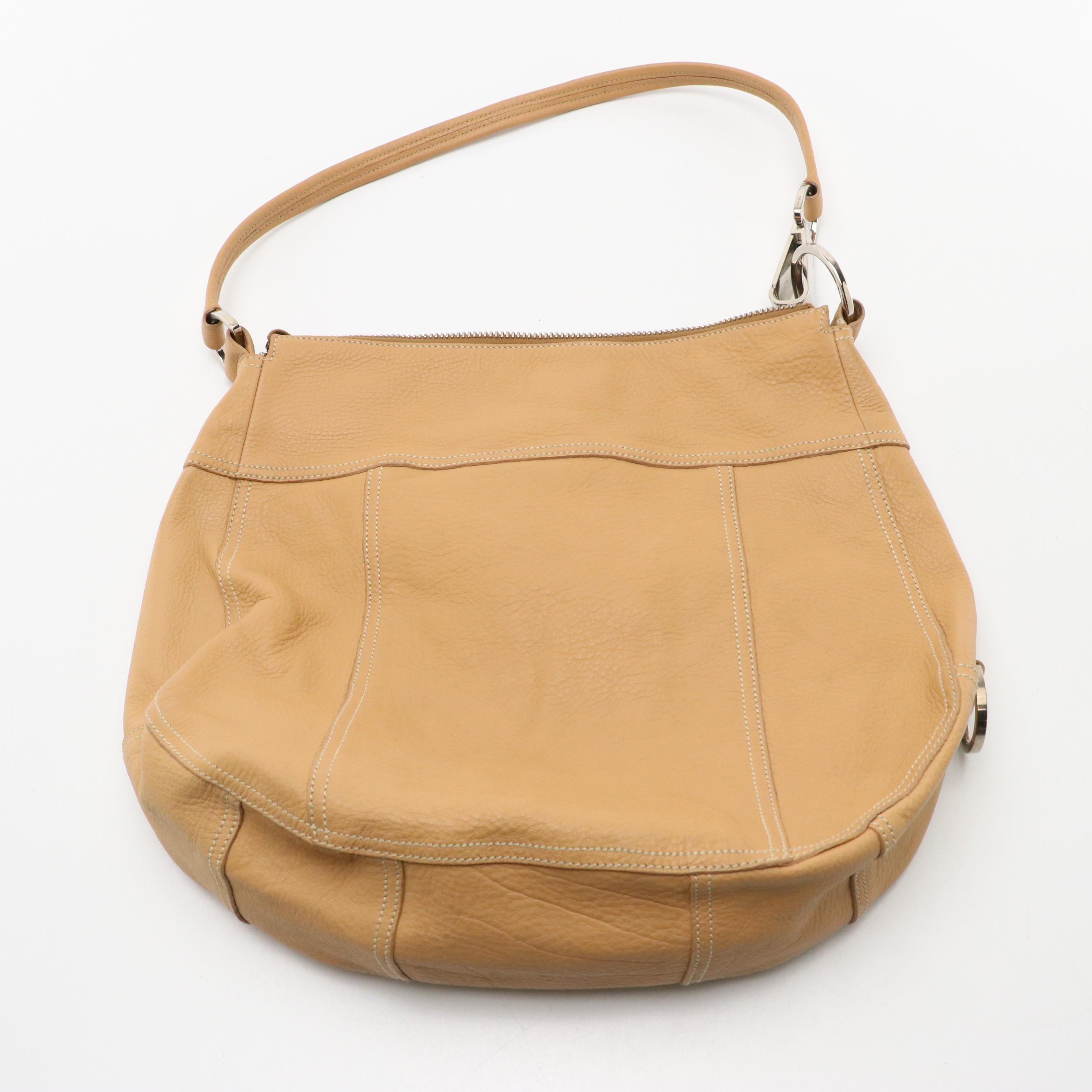 Prada Vitello Daino Leather Hobo Shoulder Bag