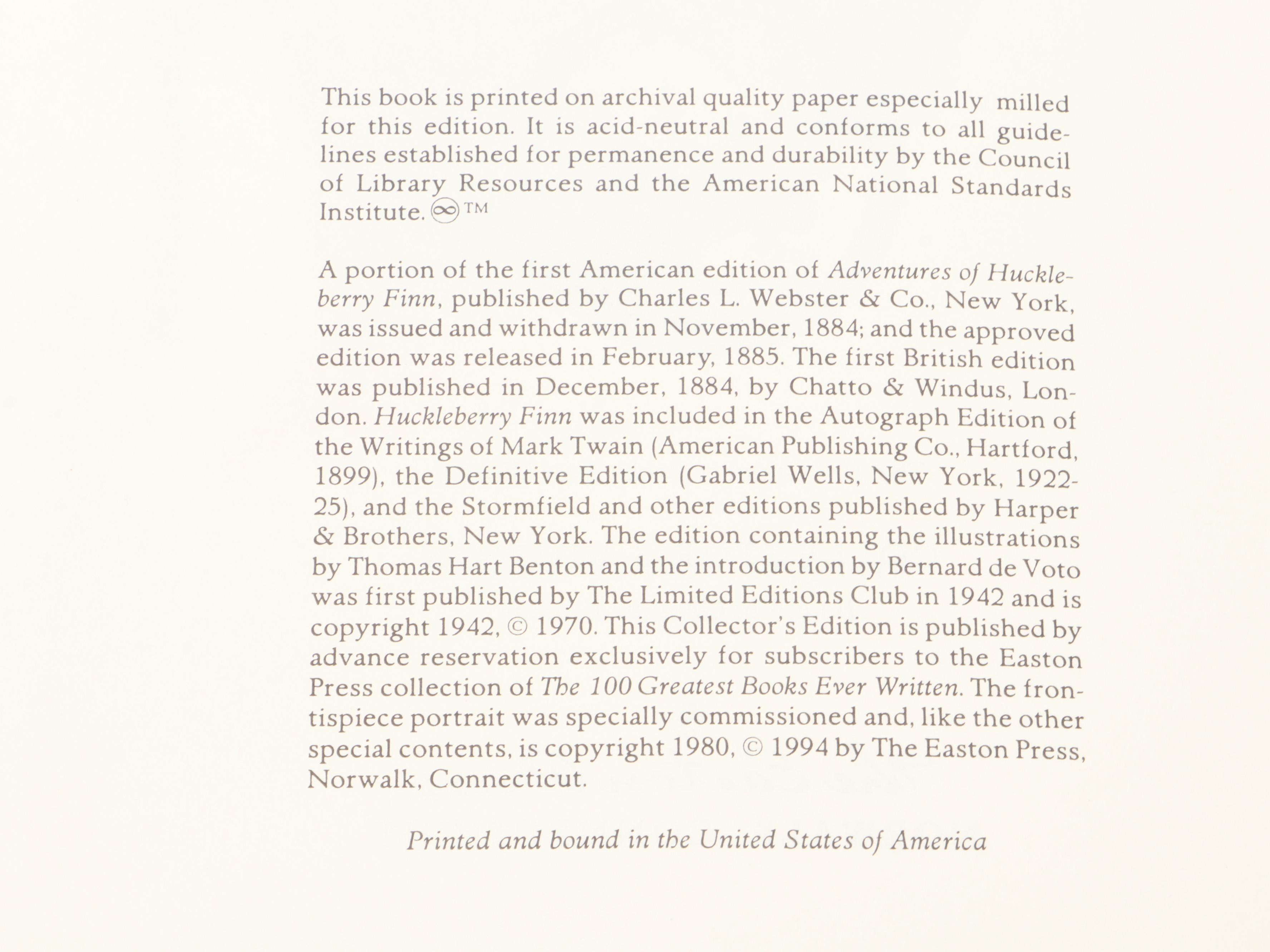 Easton Press "Great Expectations," "Moby Dick," and More Literary Classics
