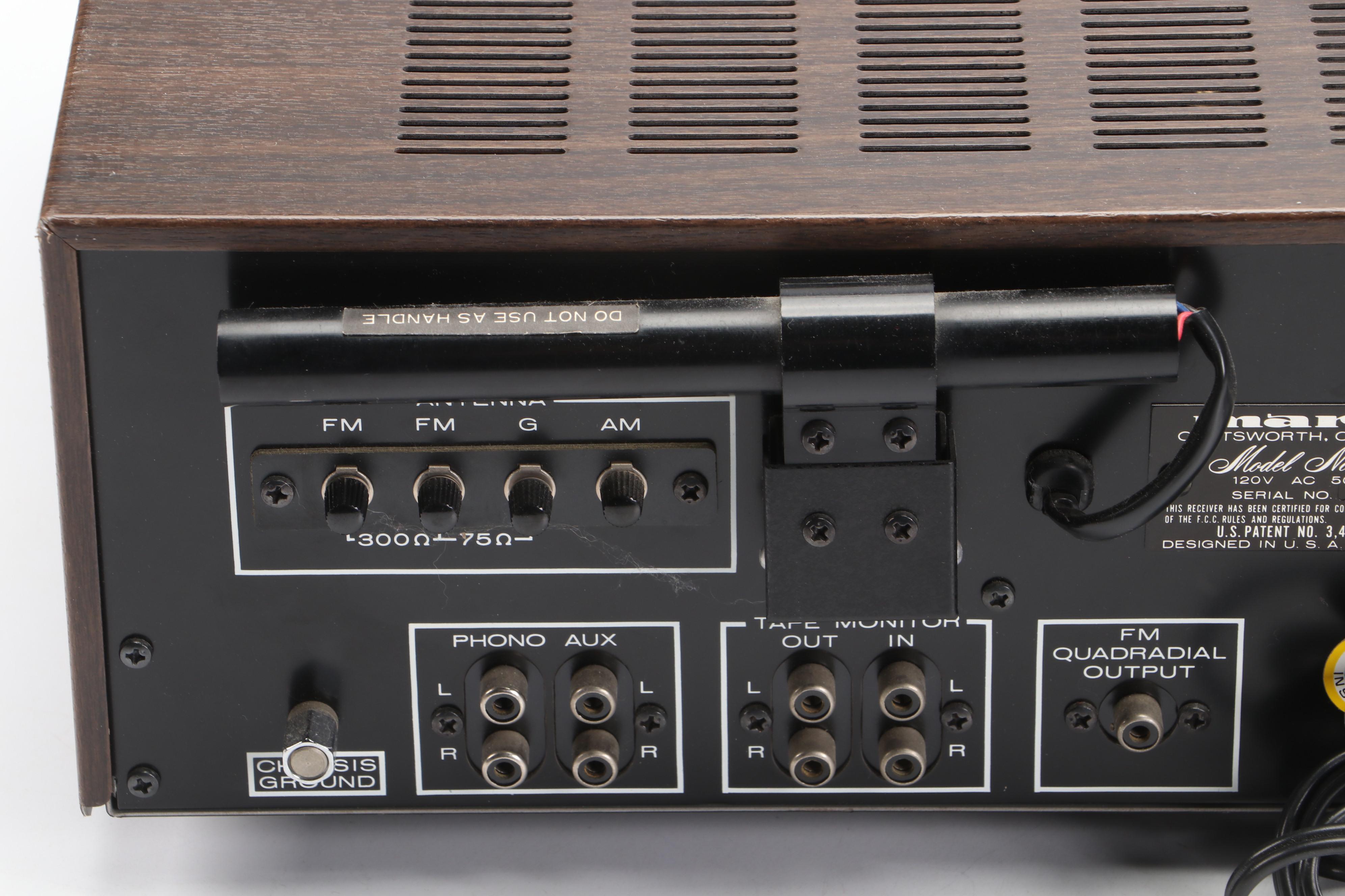 Marantz Model 2215B Stereophonic Solid-State Receiver, 1970s