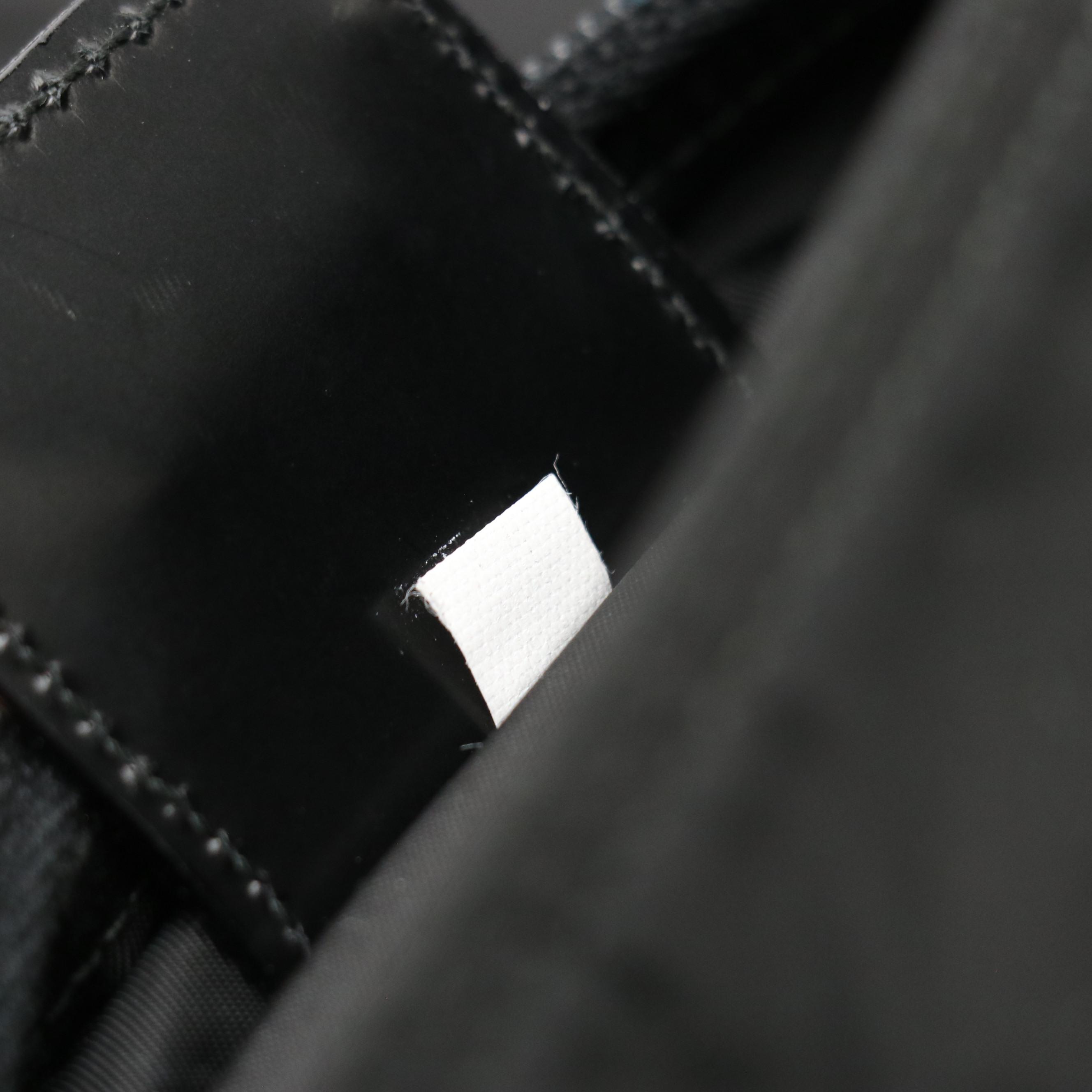 Prada Black Tessuto Nylon Flat Zippered Crossbody Bag