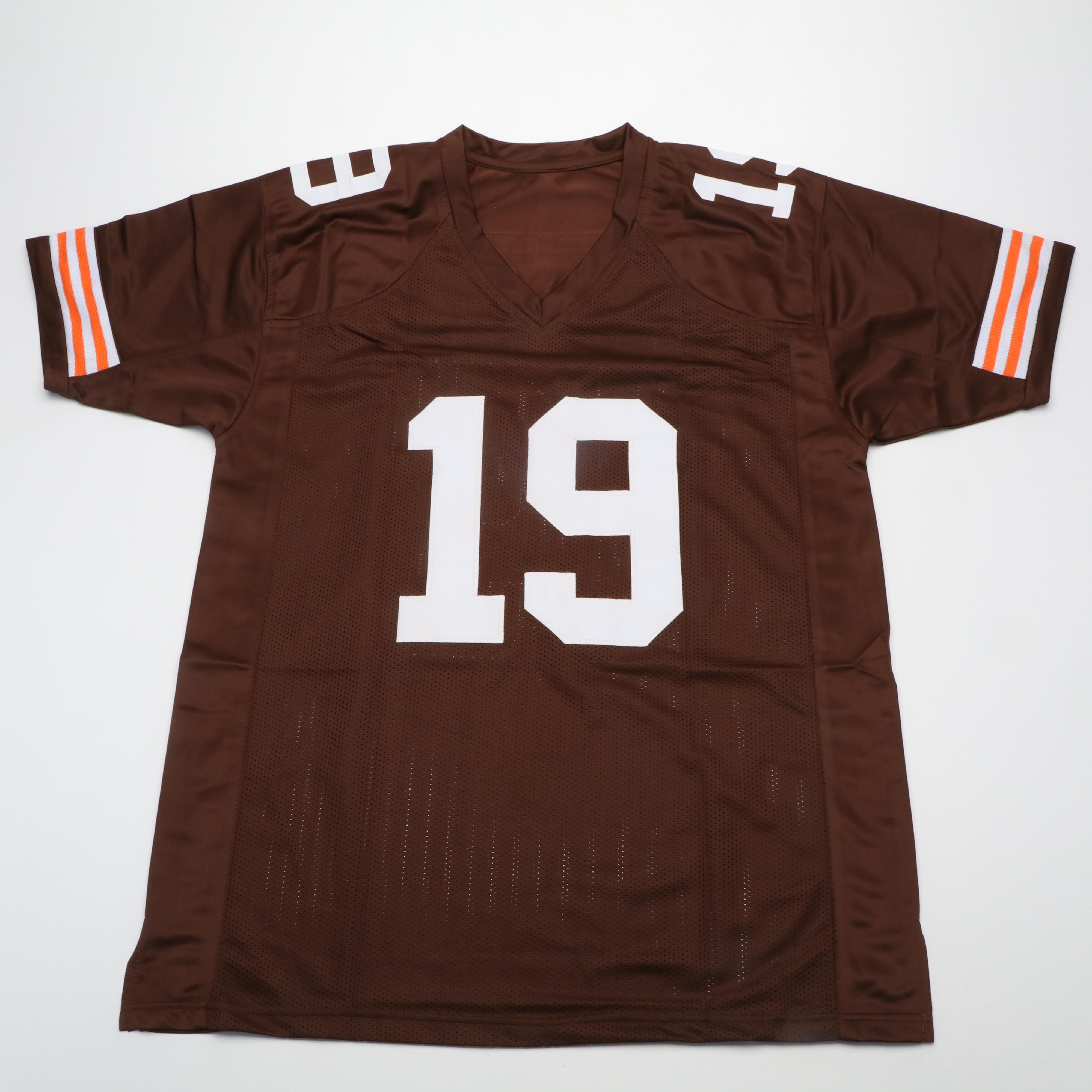 Bernie Kosar Signed Cleveland Browns Football Jersey, Beckett
