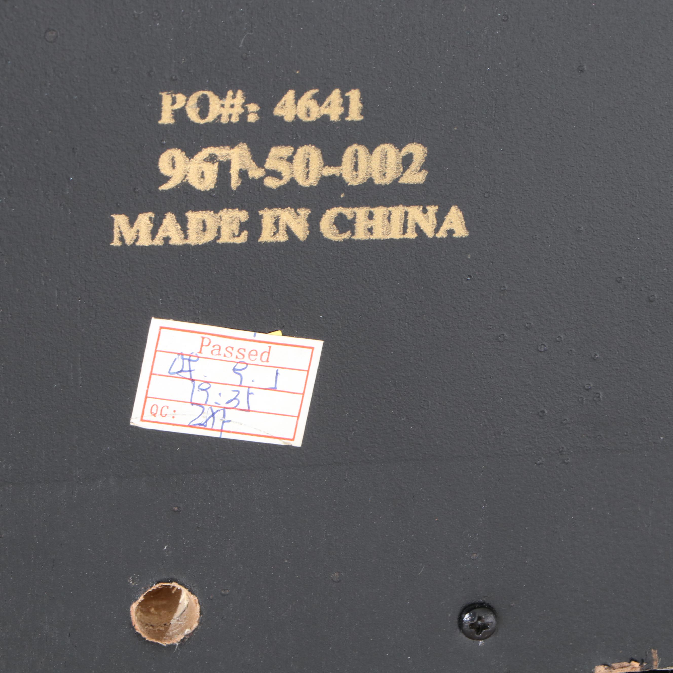 Hooker Seven Seas Collection Ebonized and Parcel Gilt Serpentine-Front Bookcase