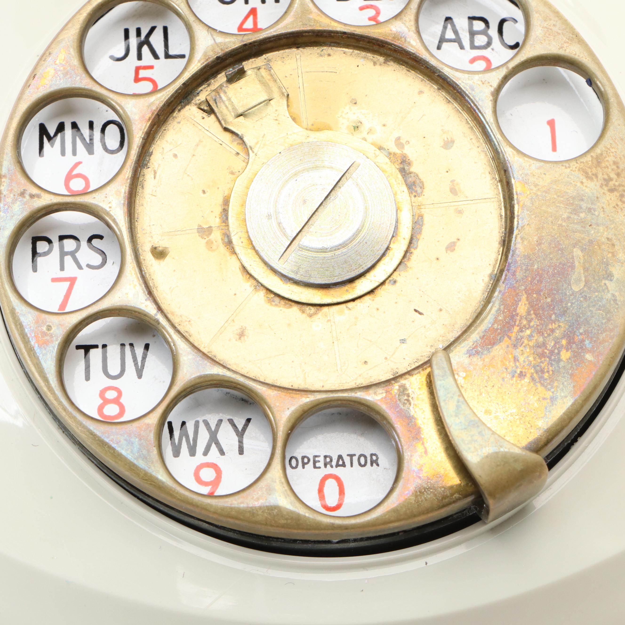 Deco-Tel French Candlestick Style Rotary Dial Telephone