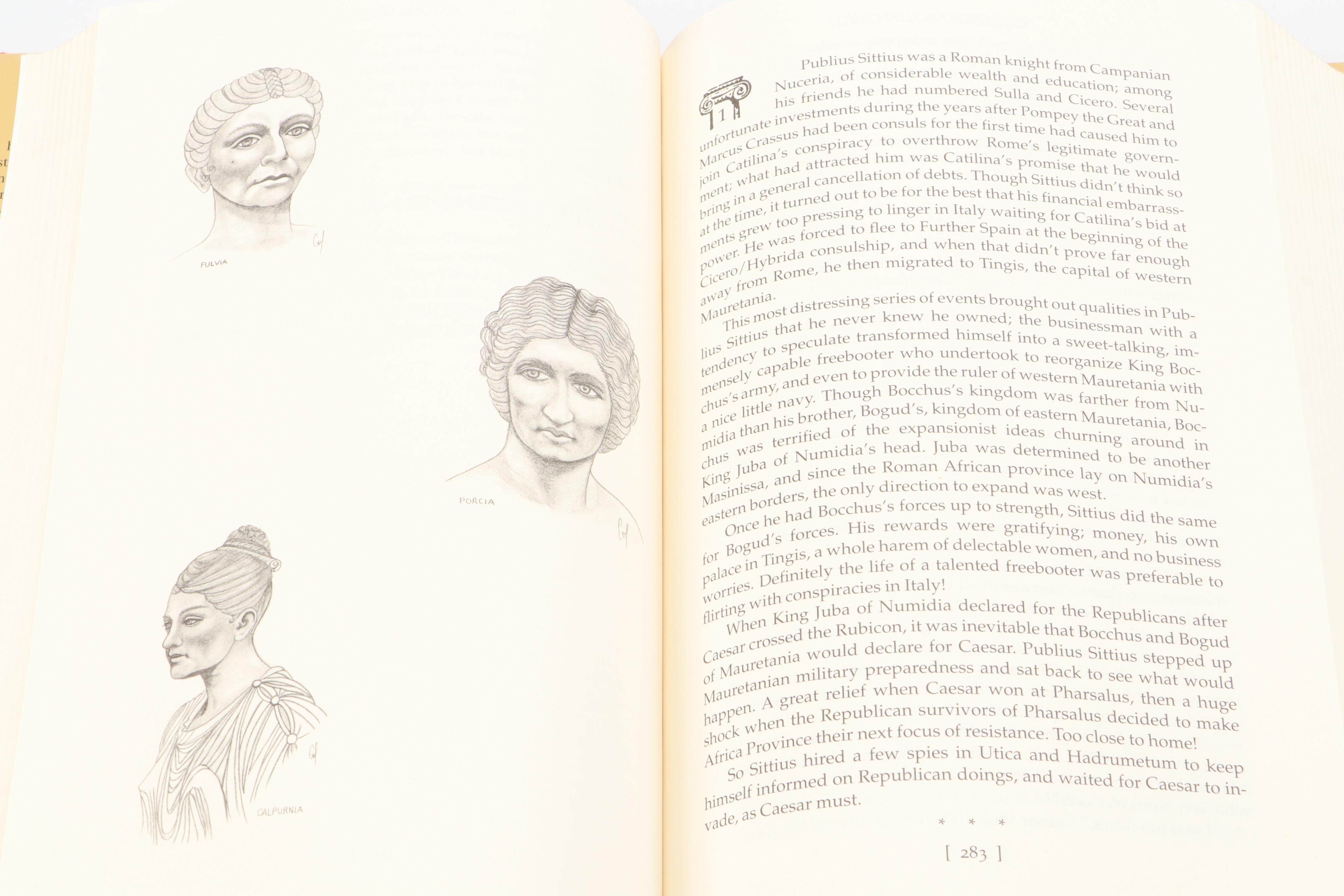 First Edition "Caesar's Women" and More Historical Fiction by Colleen McCullough