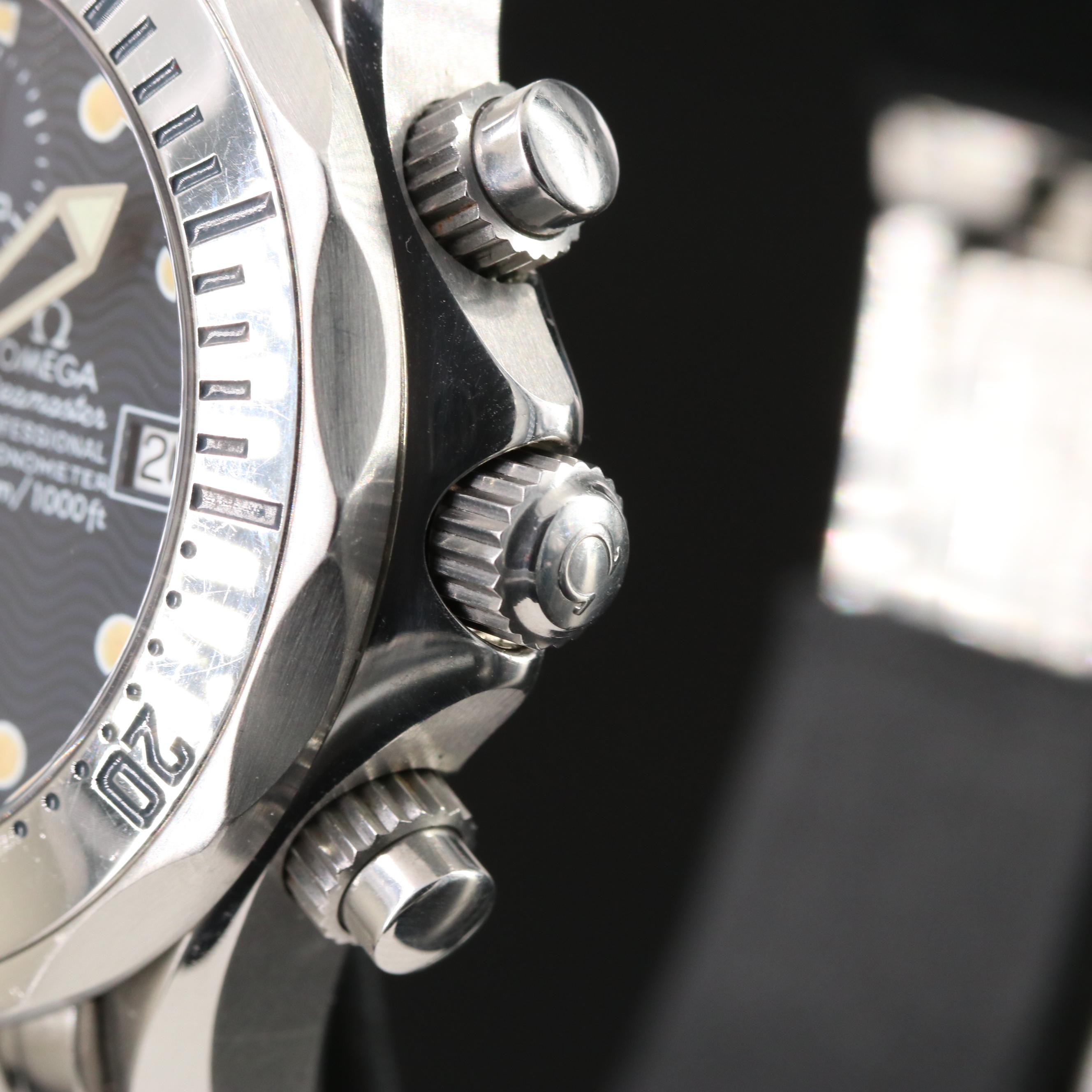 1984 Omega Seamaster Chronograph Watch