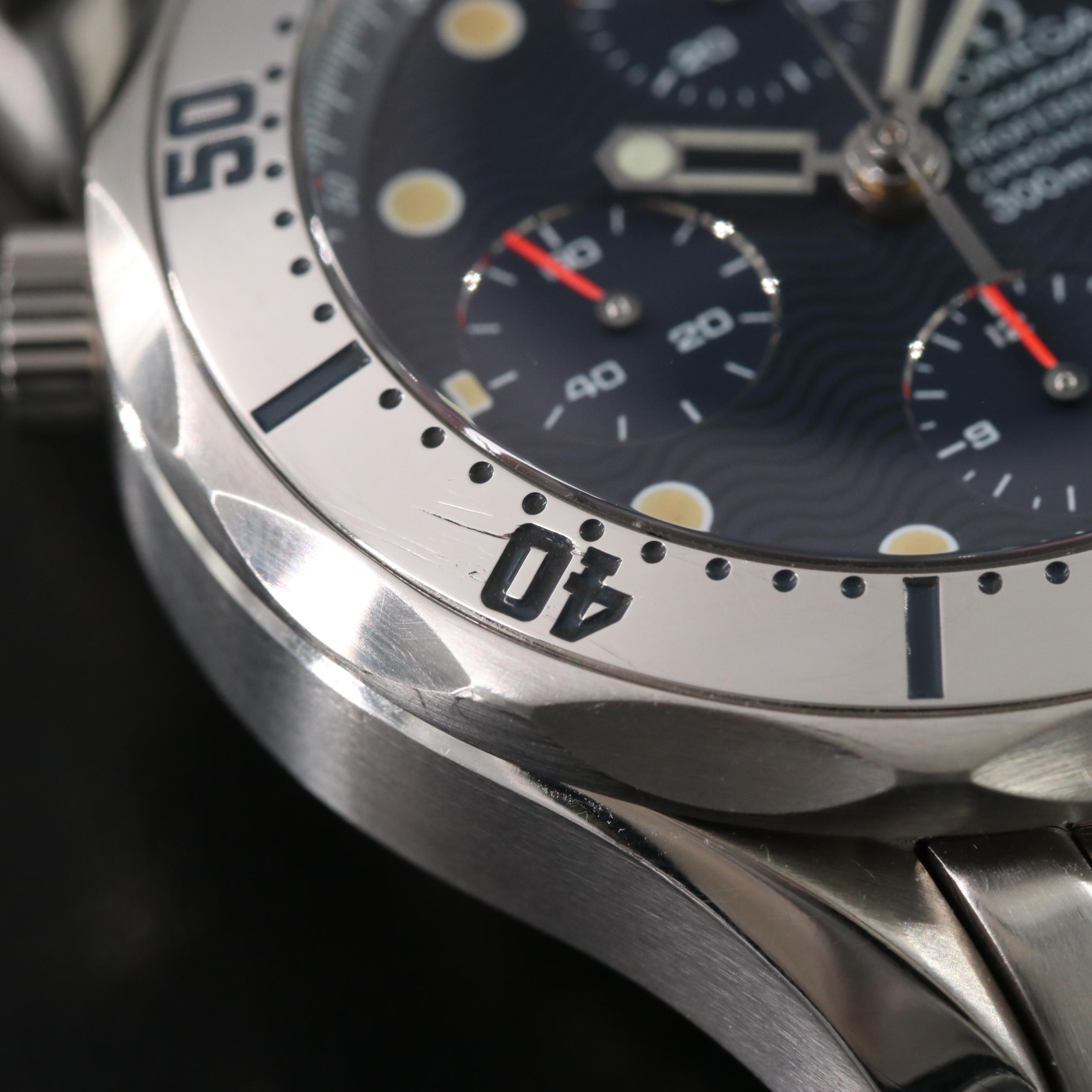 1984 Omega Seamaster Chronograph Watch