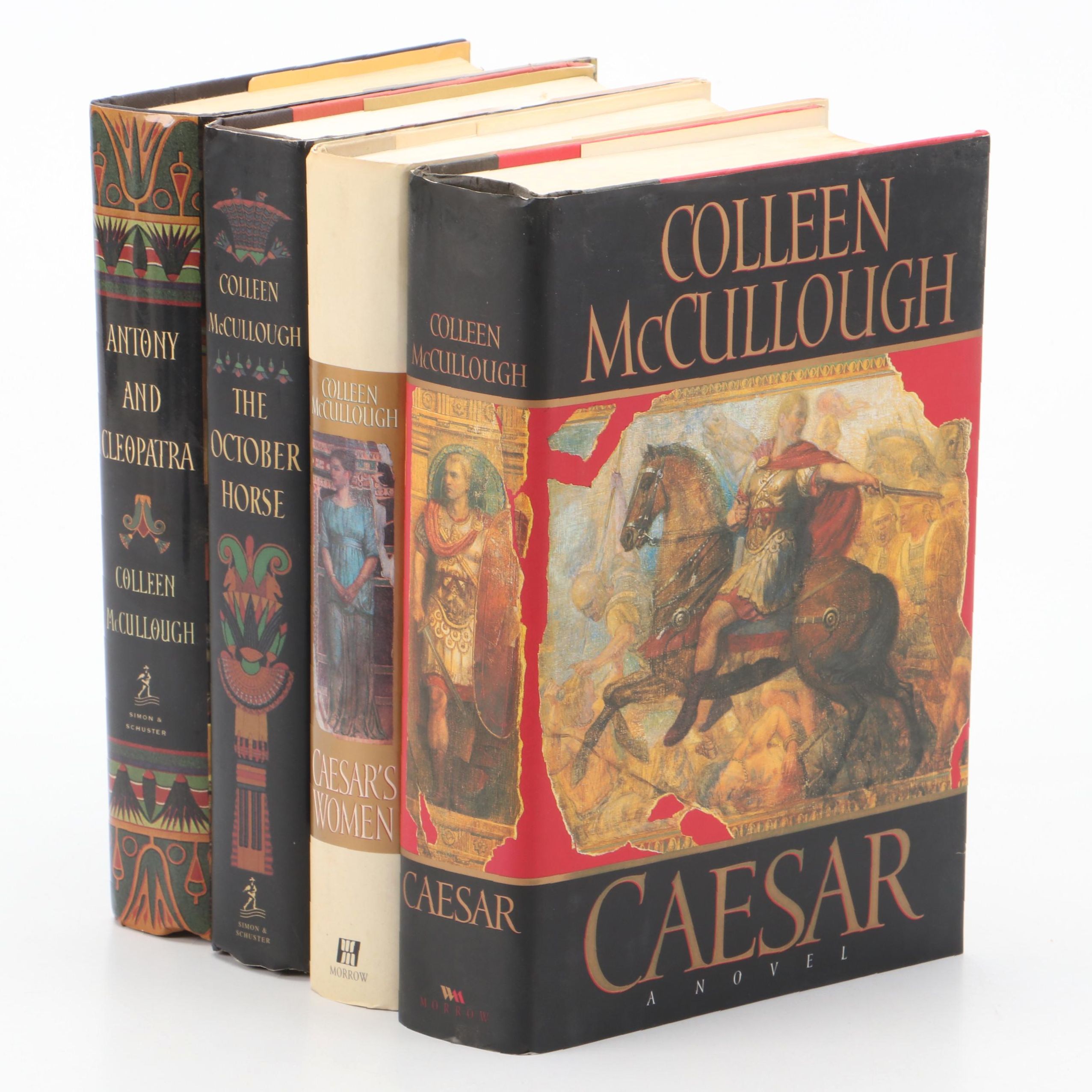 First Edition "Caesar's Women" and More Historical Fiction by Colleen McCullough