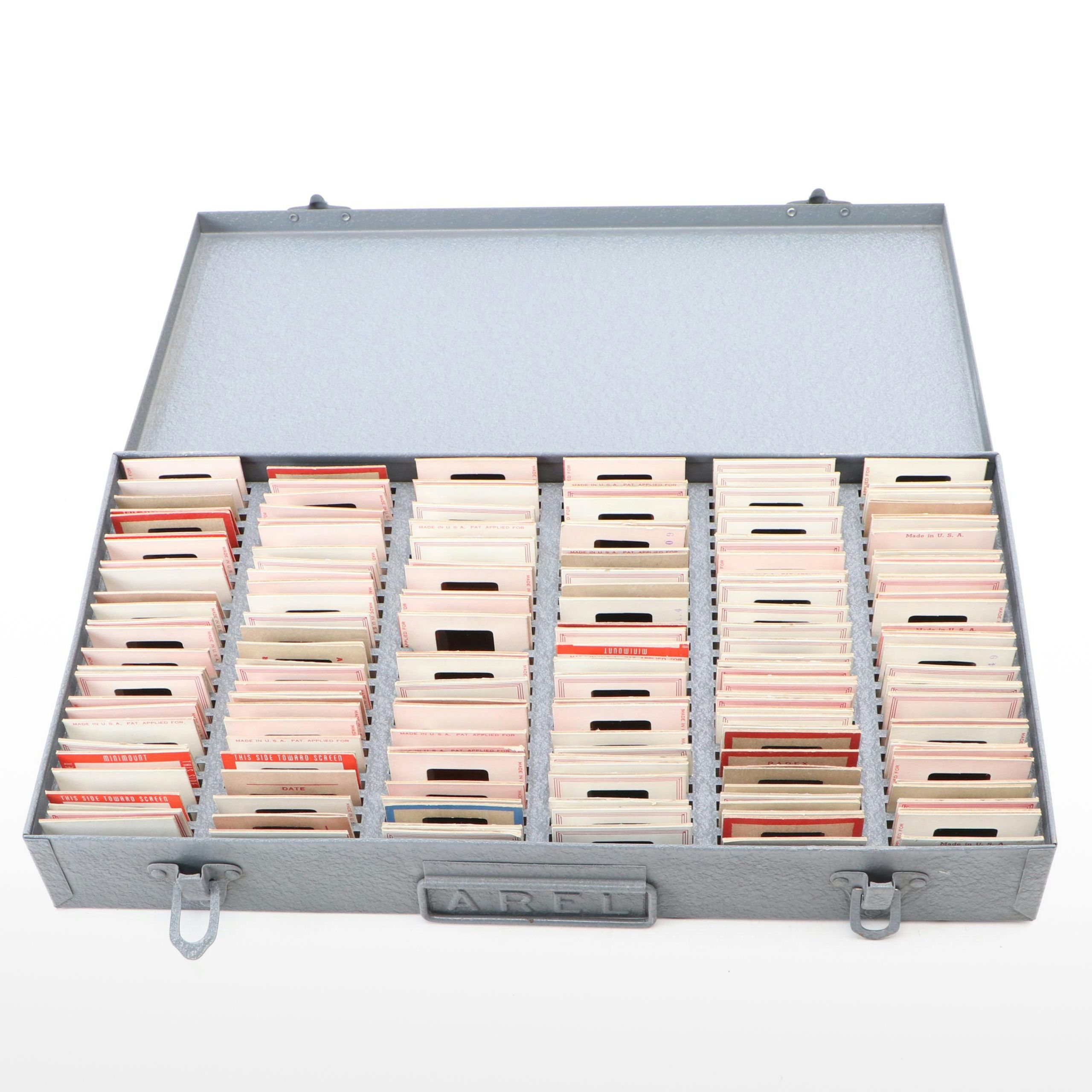 MiniMount and Other Nude Pinup Photo Slides, Mid-20th Century