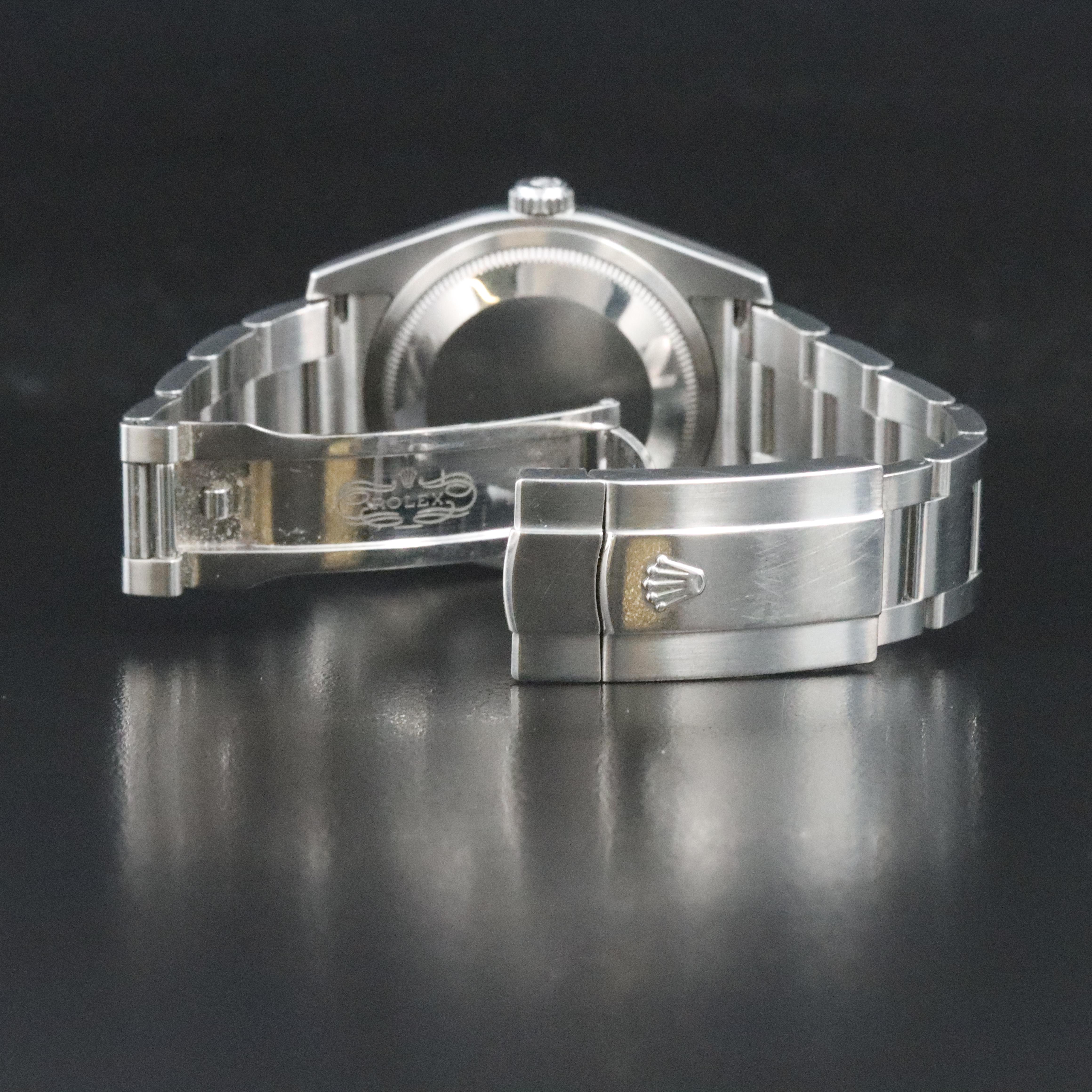 Rolex Datejust Pink Dial Stainless Steel 36mm Watch