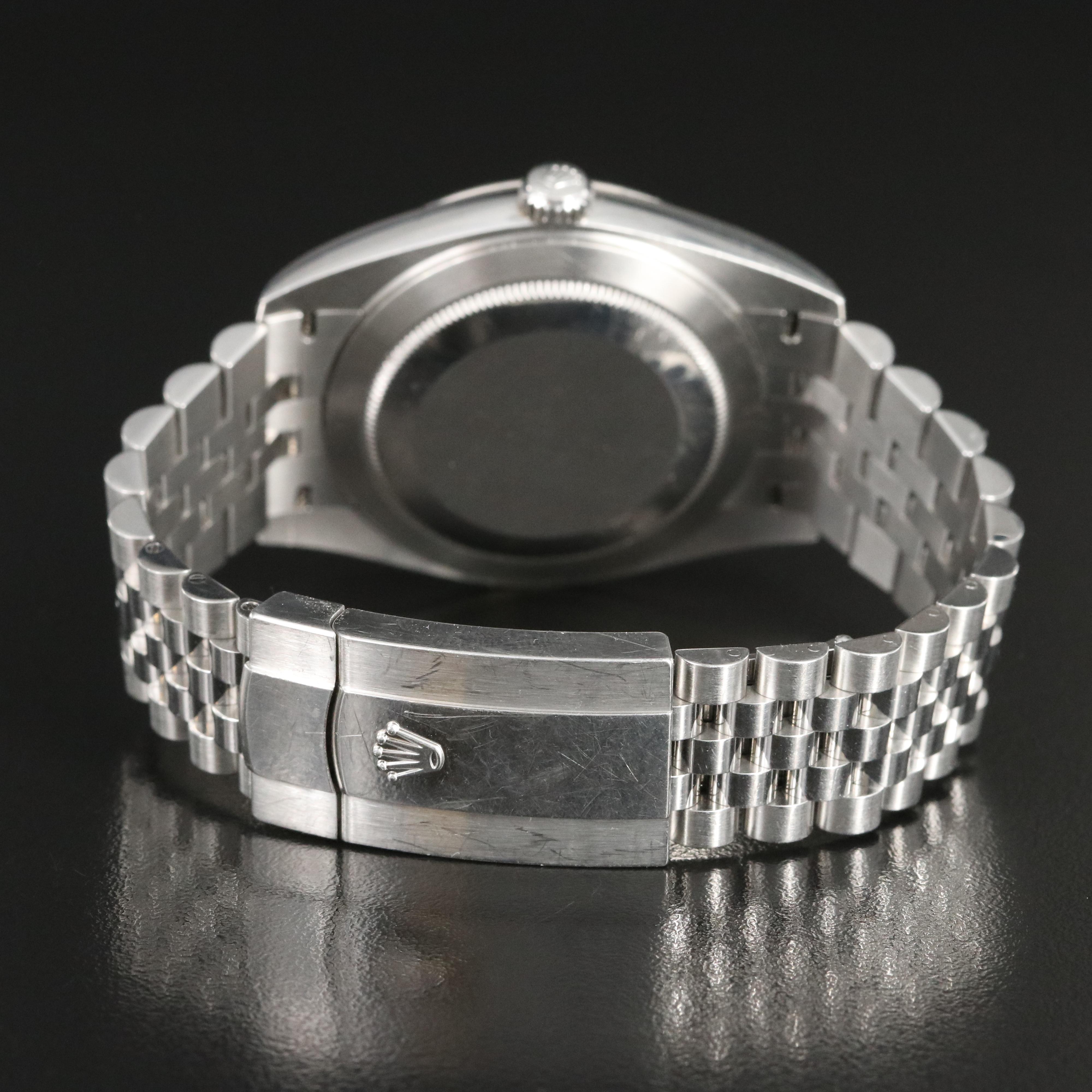 Rolex Datejust Wimbledon Dial Watch