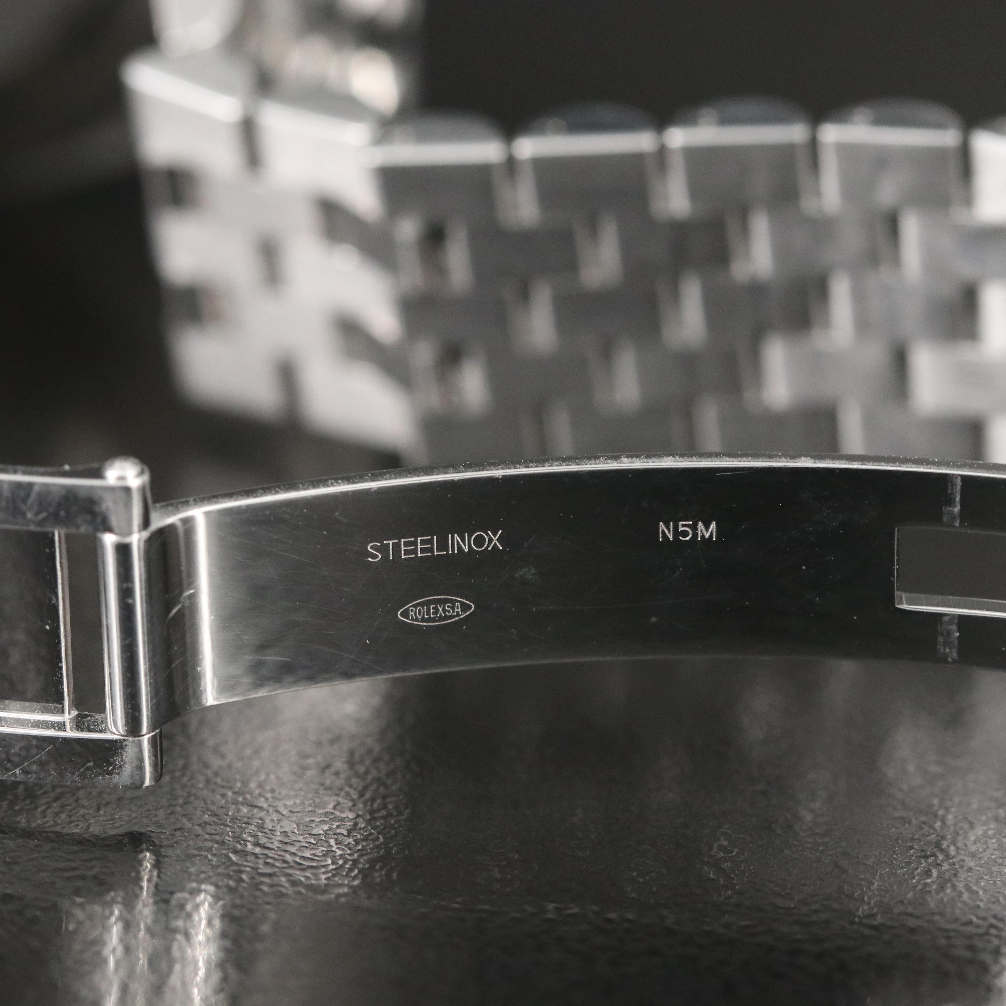 Rolex Datejust Wimbledon Dial Watch