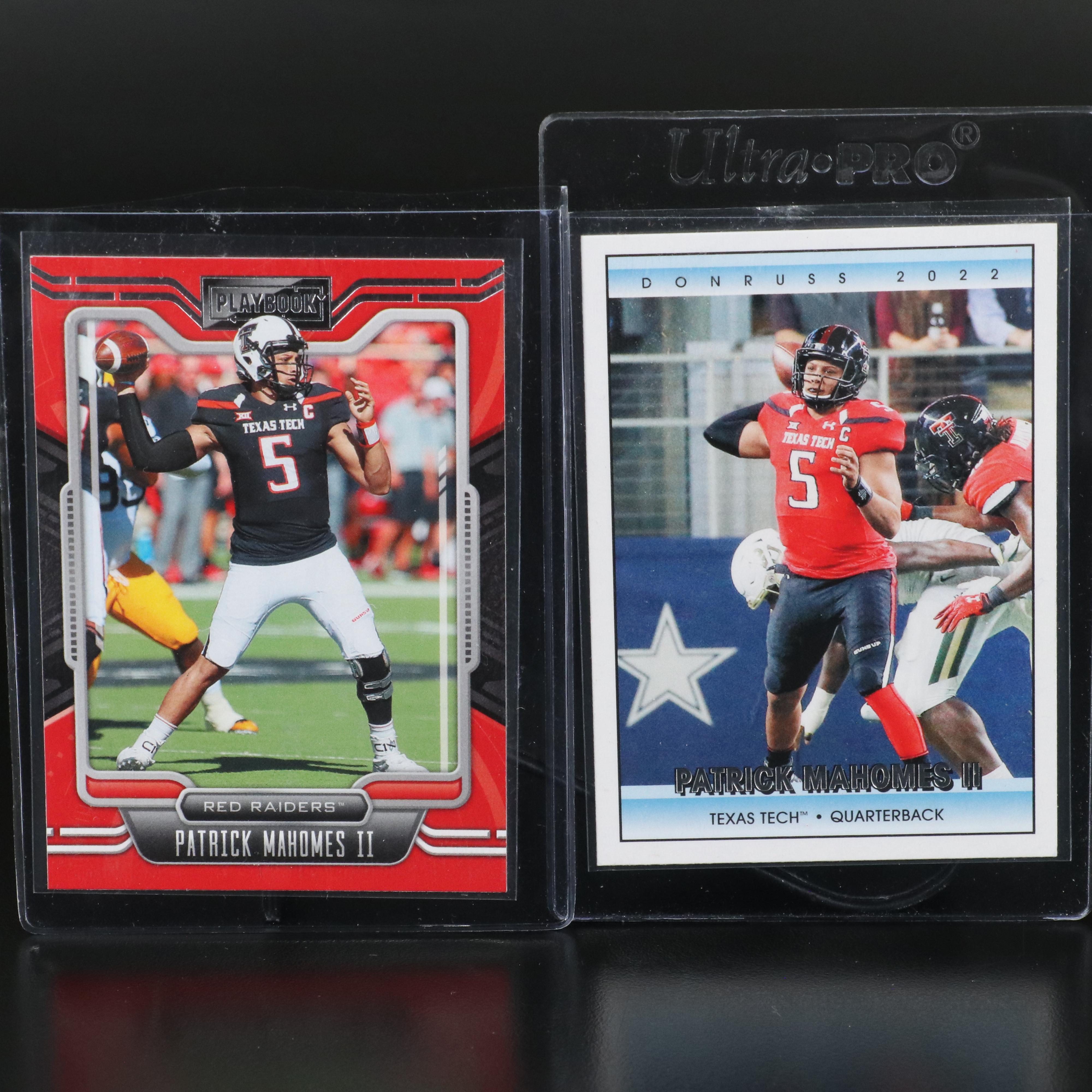 2017 Leaf Draft Patrick Mahomes Rookie Year Card Graded PSA 10 with More