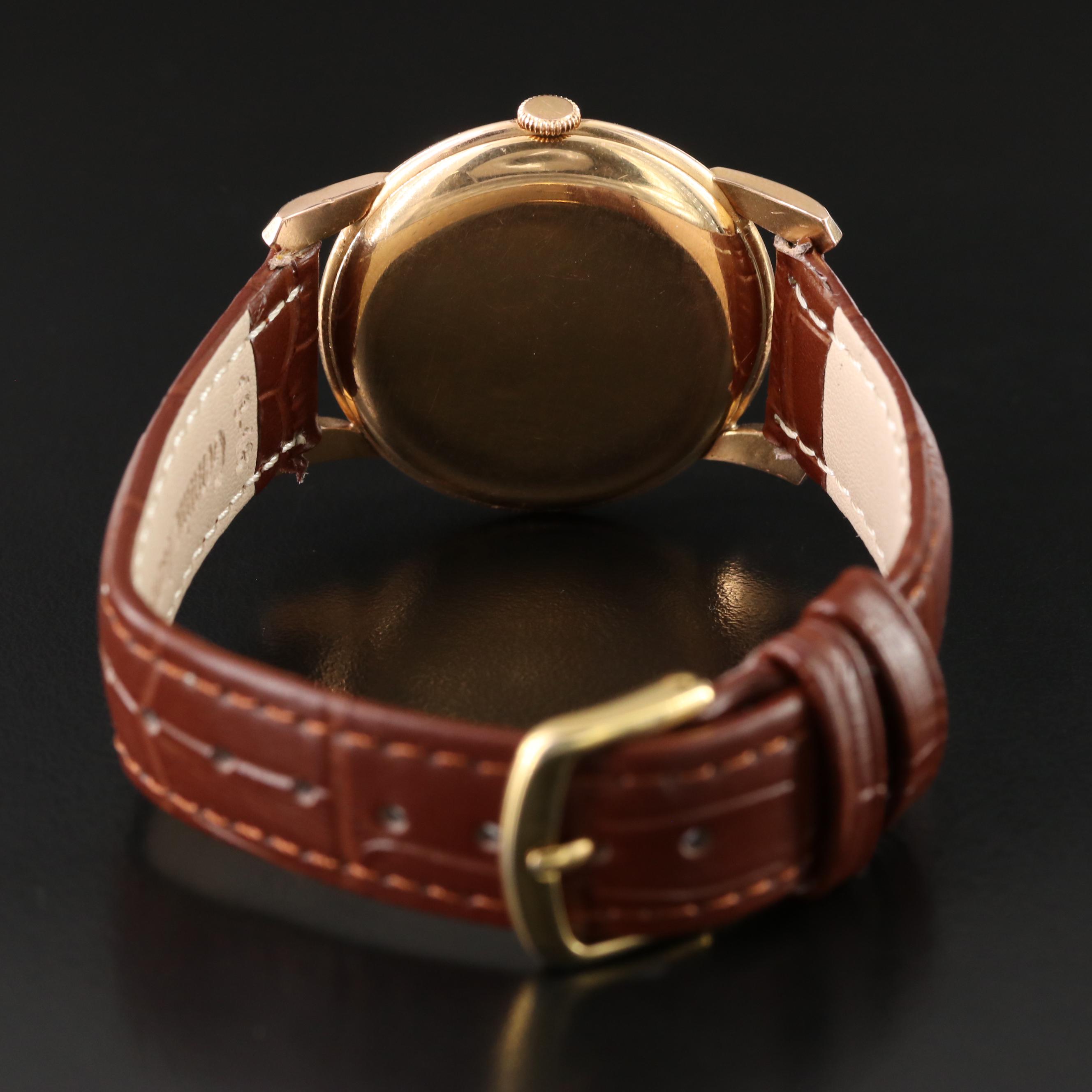 International Watch Co. (IWC) 18K Gold 36.5mm Manual Wind Watch