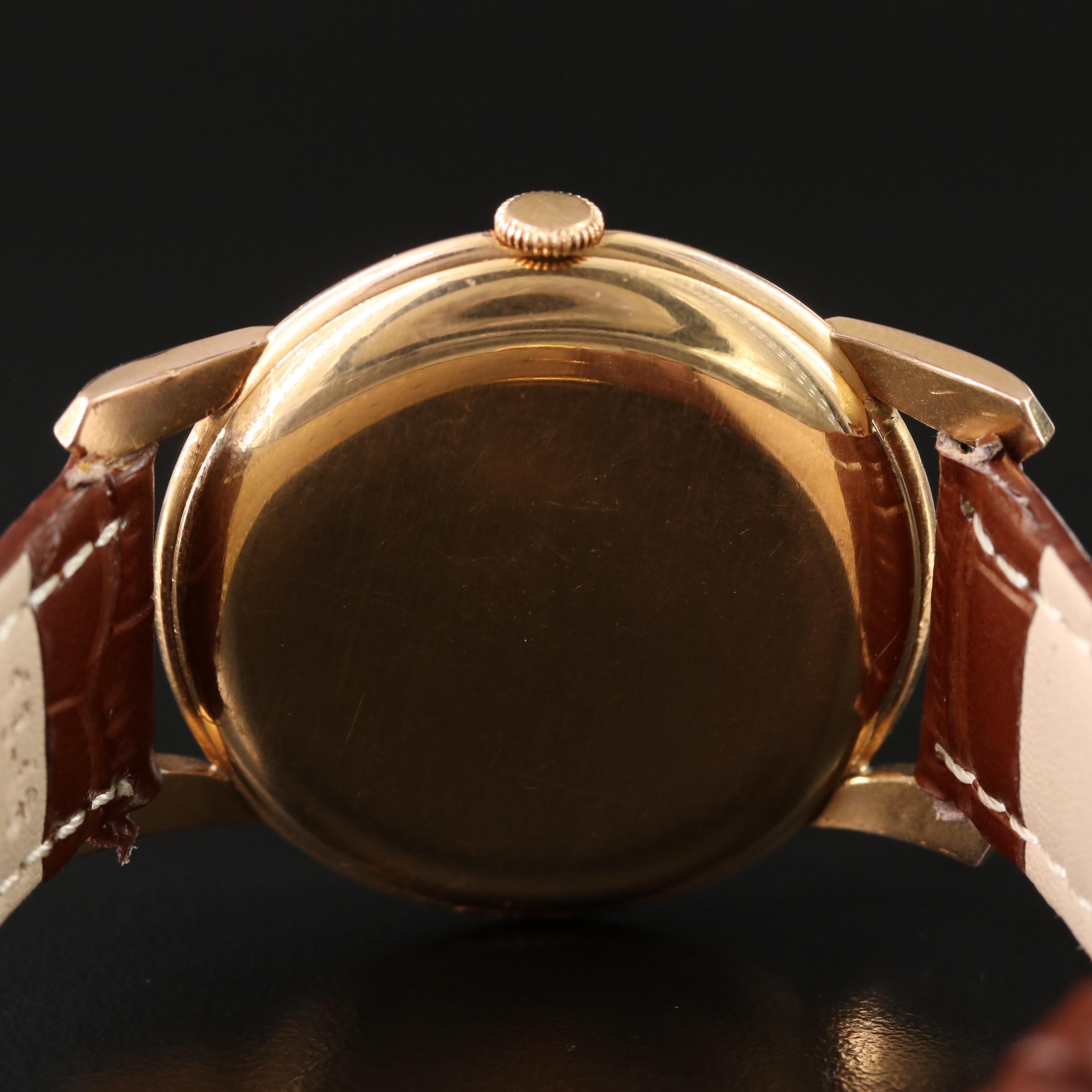 International Watch Co. (IWC) 18K Gold 36.5mm Manual Wind Watch