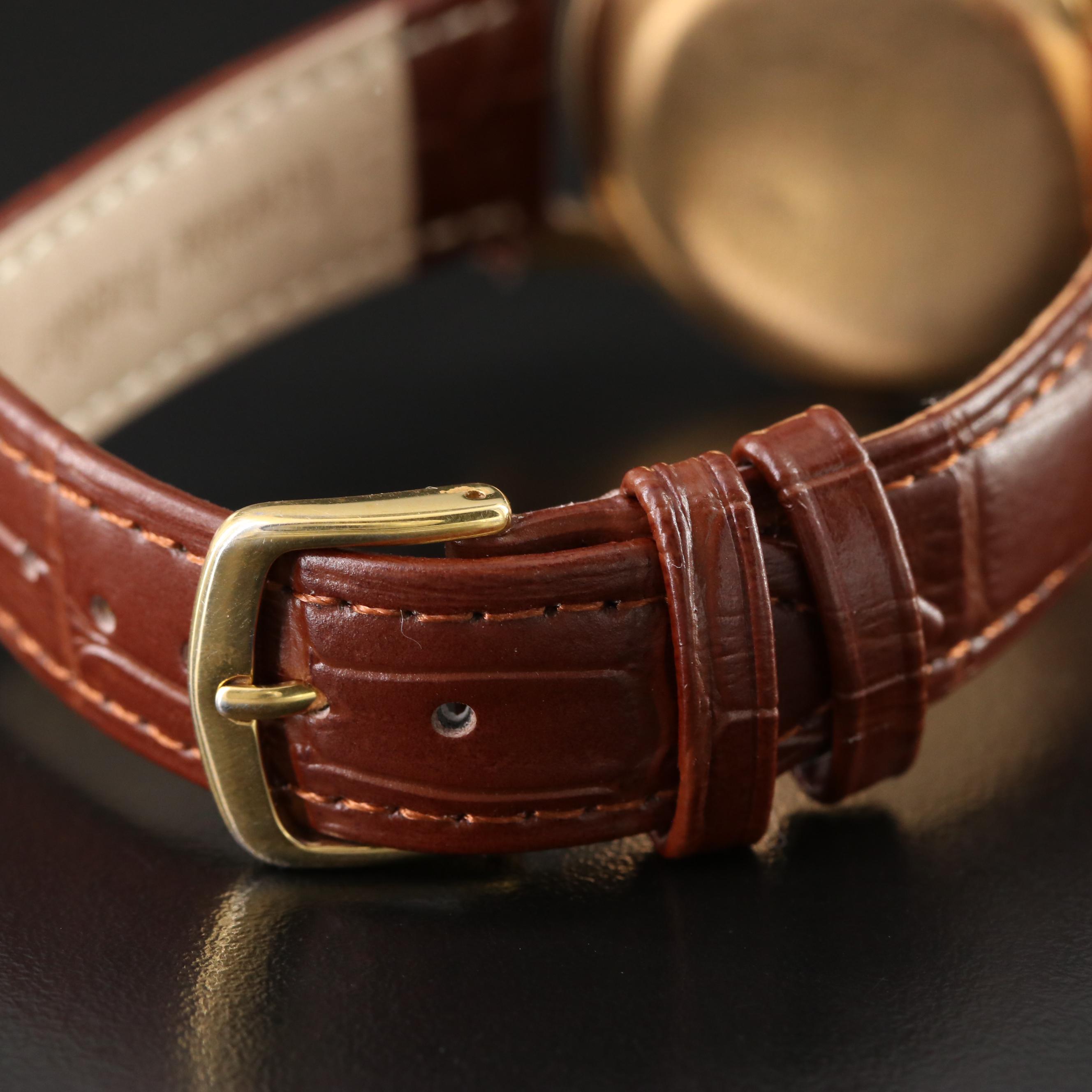 International Watch Co. (IWC) 18K Gold 36.5mm Manual Wind Watch