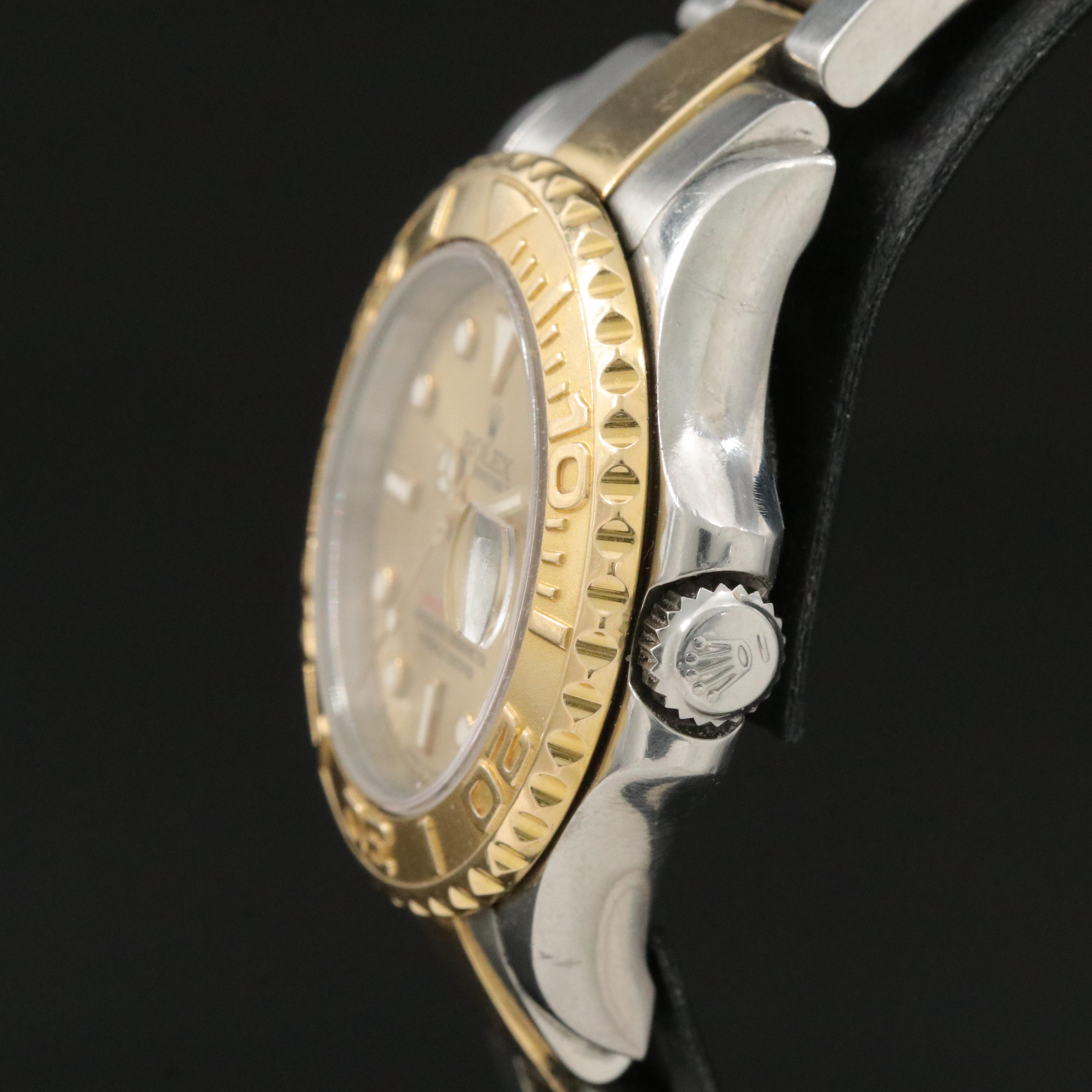 1997 - 1998 Rolex Yacht-Master Date 18K and Steel Watch