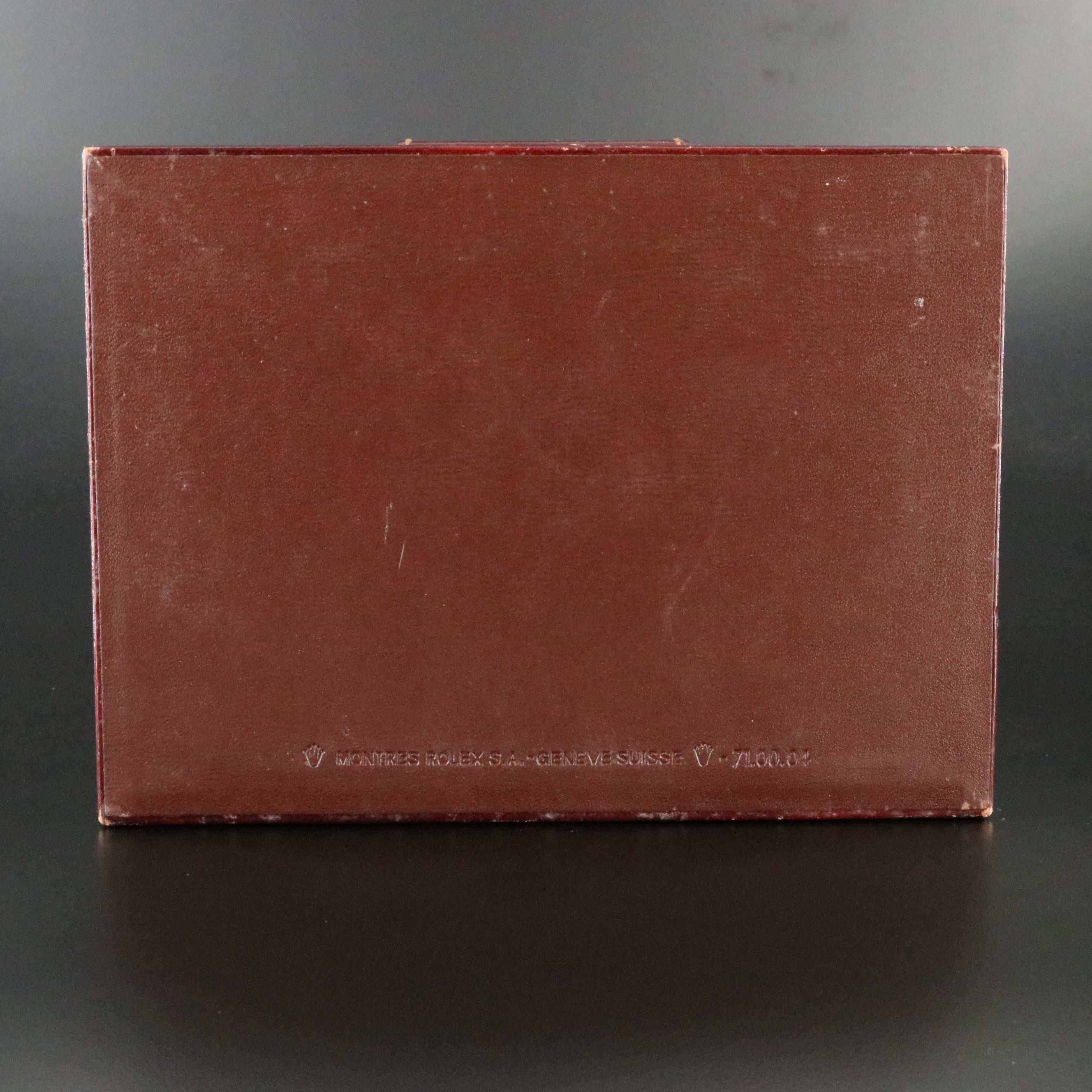 Montres Rolex Brown Leather Watch Box # 71.00.04
