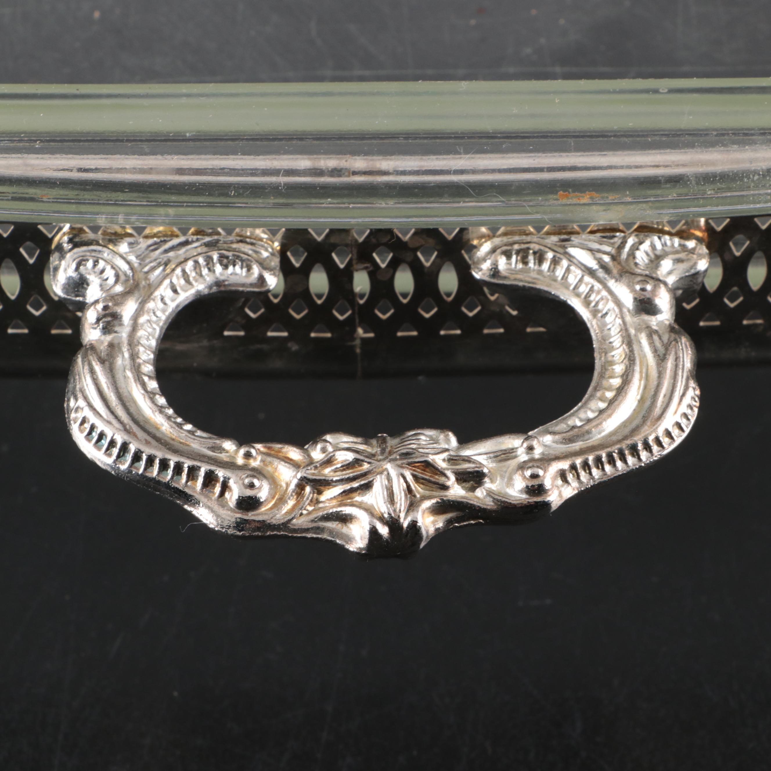 Crown Court Casserole Dish with Silver Plate Holder
