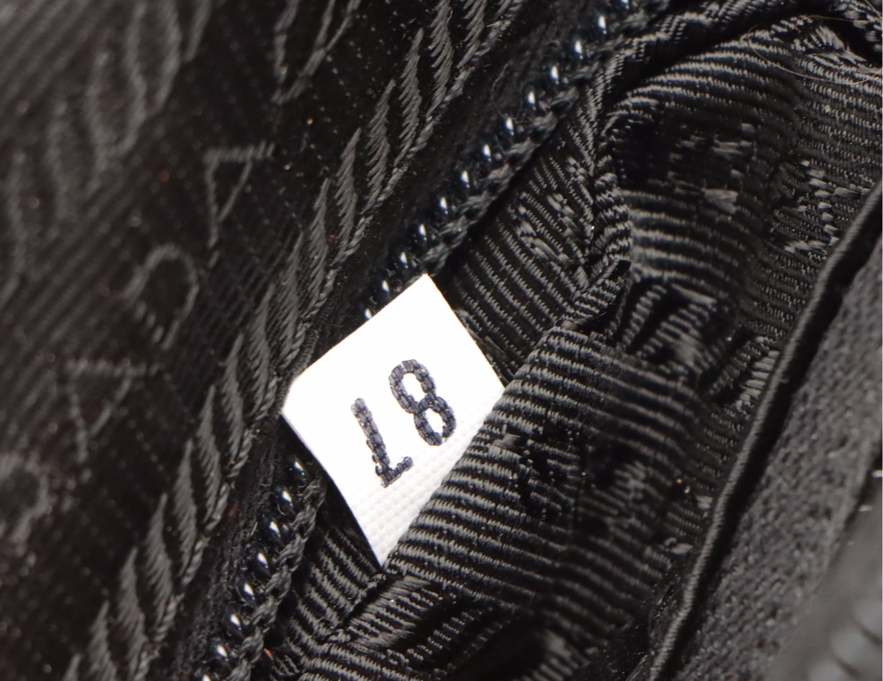 Prada Shoulder Bag in Black Nylon Tessuto