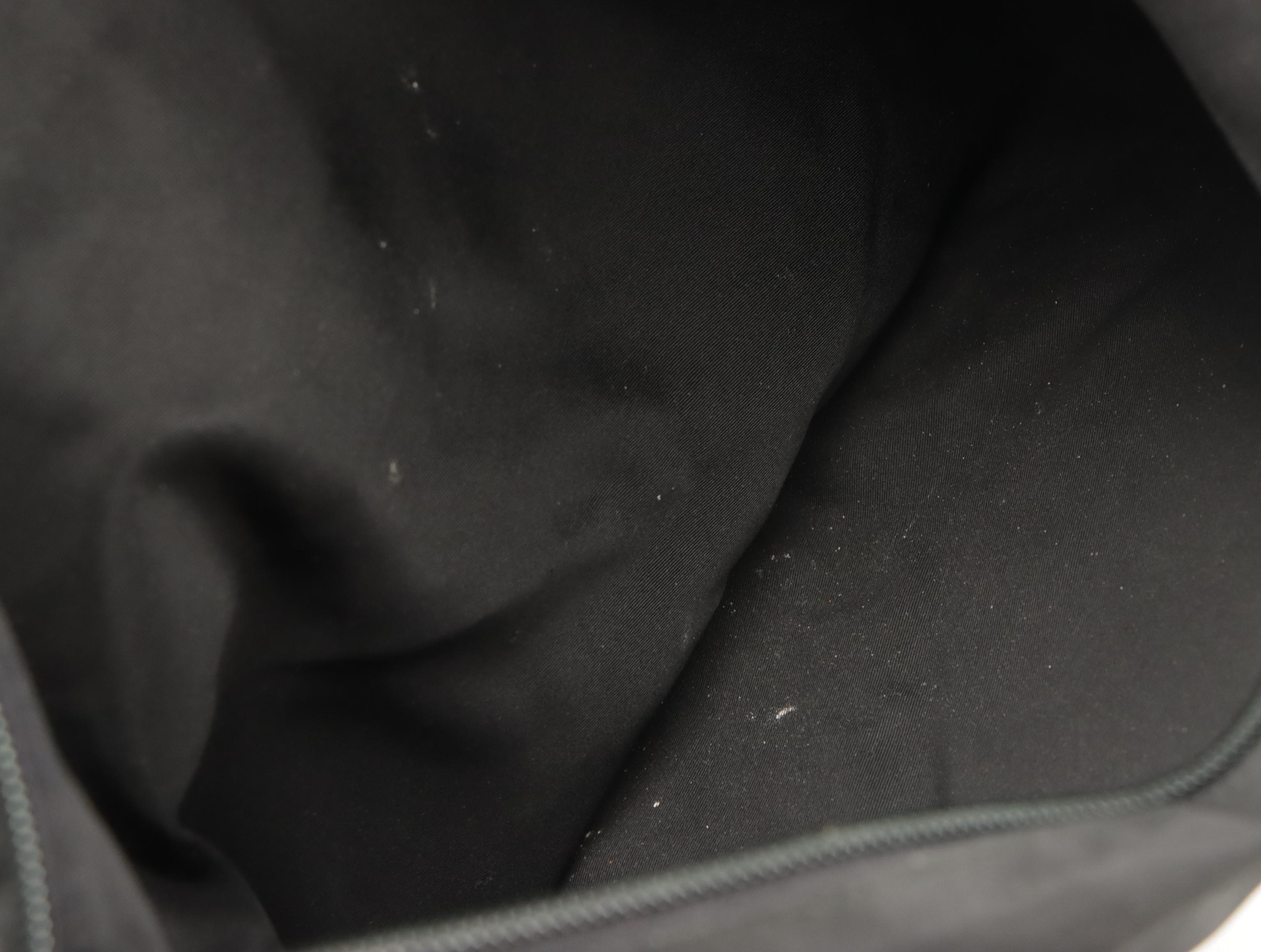 Prada Tote in Black Tessuto Nylon with Saffiano Leather Trim