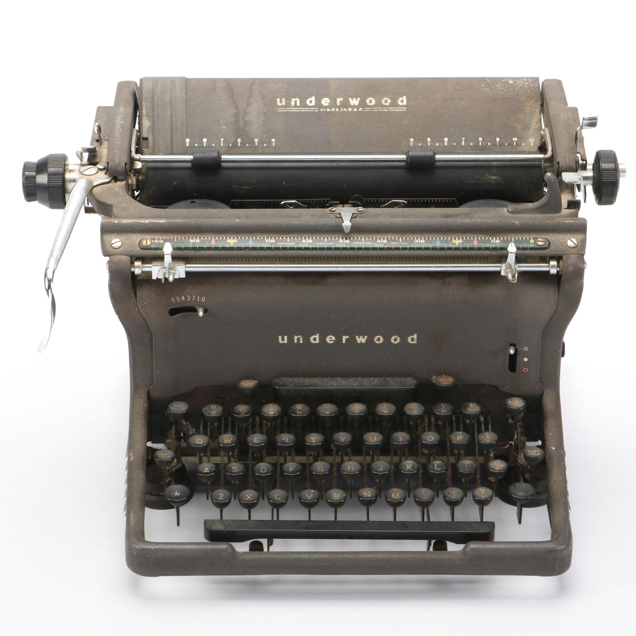Underwood Rhythm Touch Typewriter, c. 1950
