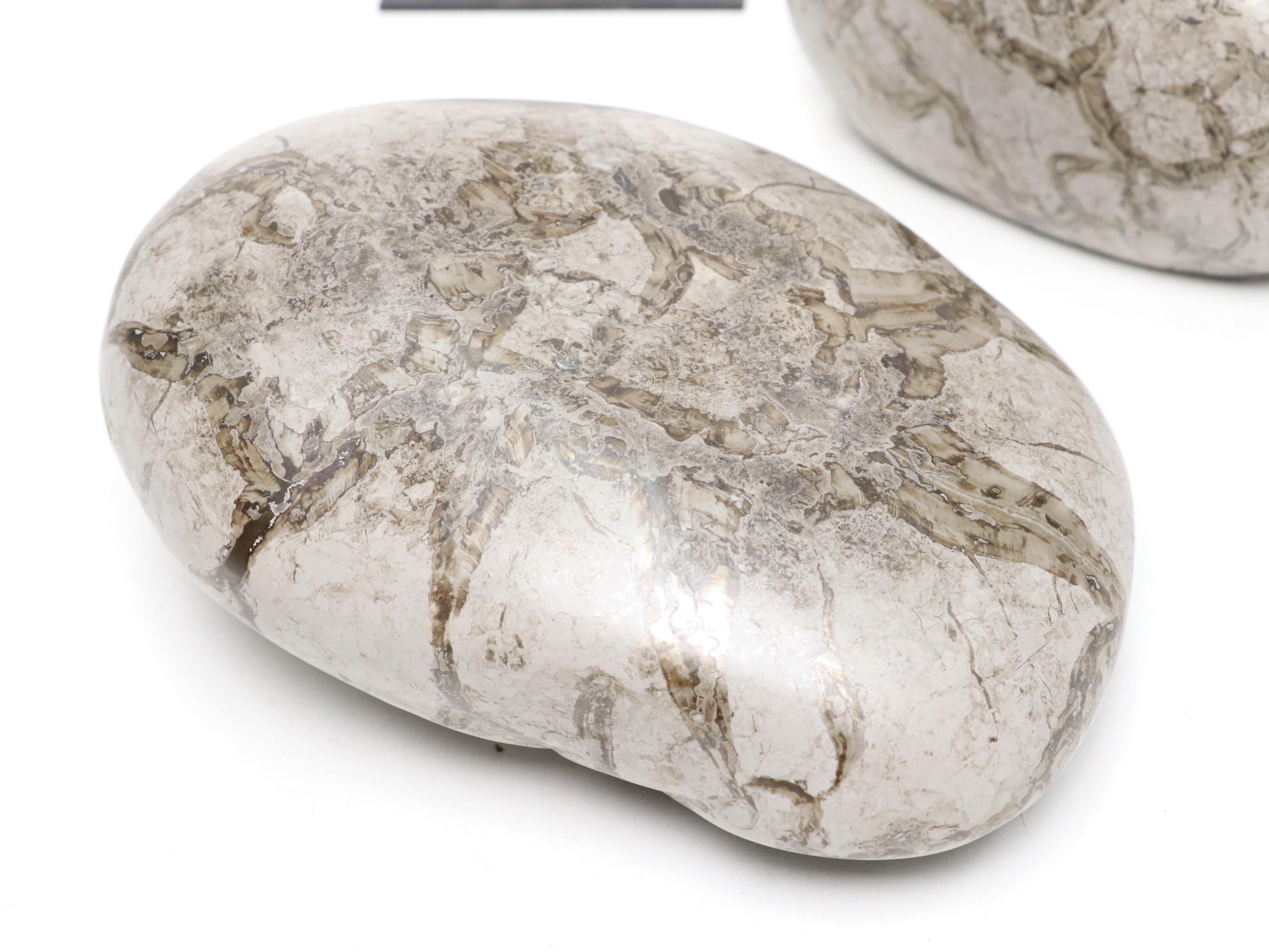 Wooden and Metal Fish Sculpture and Pair of Portuguese Ceramic Bud Vases