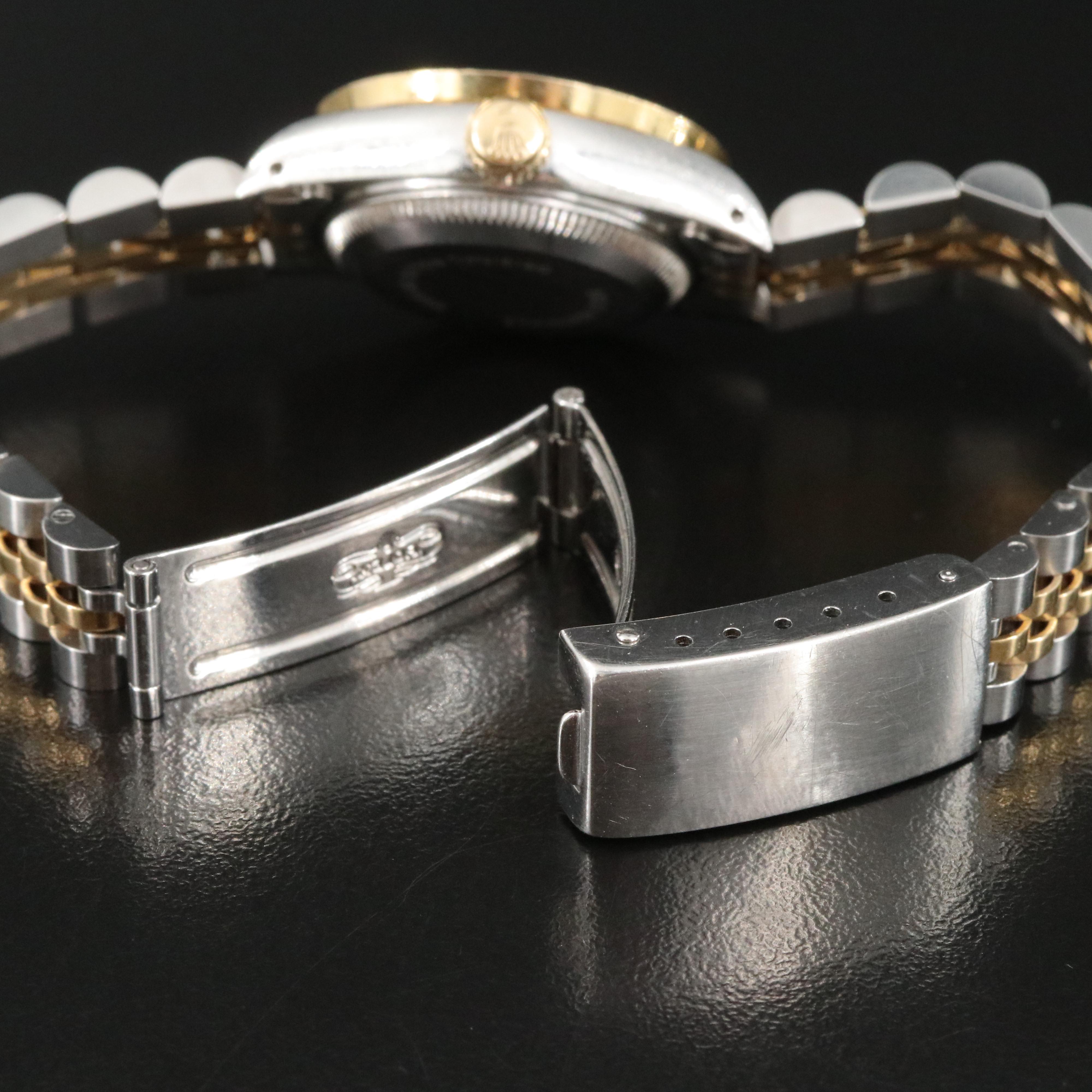 1991 Rolex Custom Diamond Dial and Bezel Datejust Watch