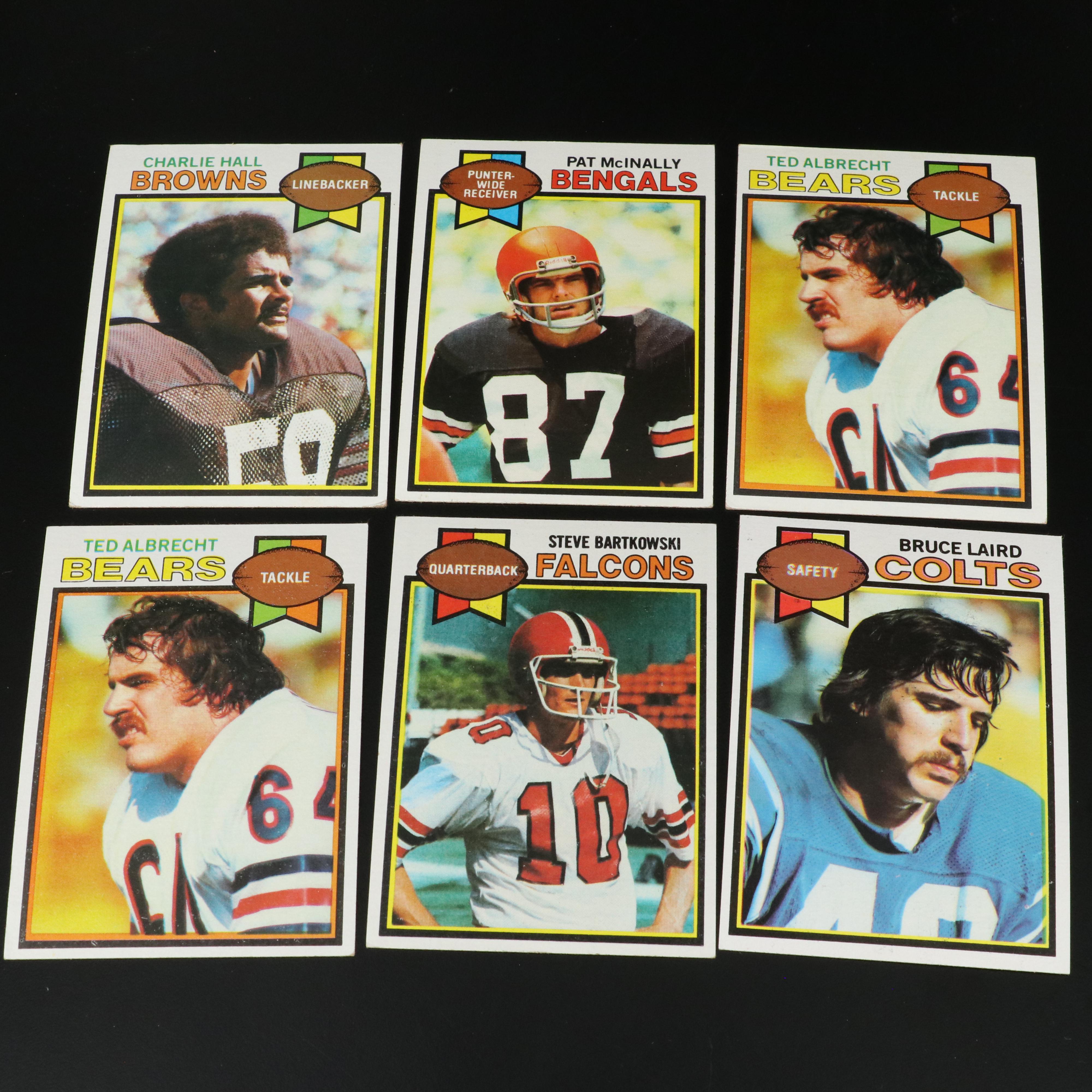 Topps Football Cards Featuring Johnny Unitas and More, 1960s-1980s