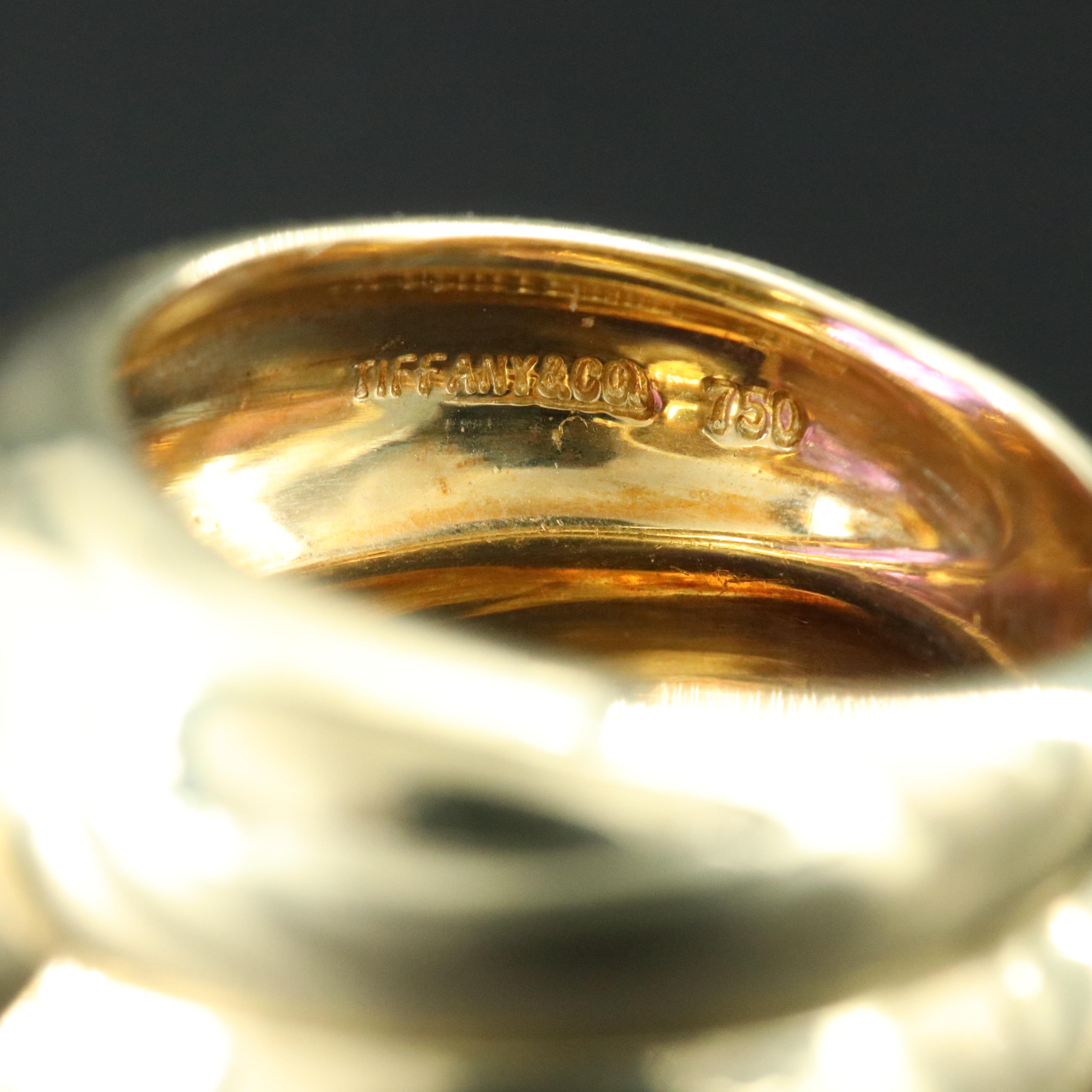 Tiffany & Co. 18K Amethyst Ring