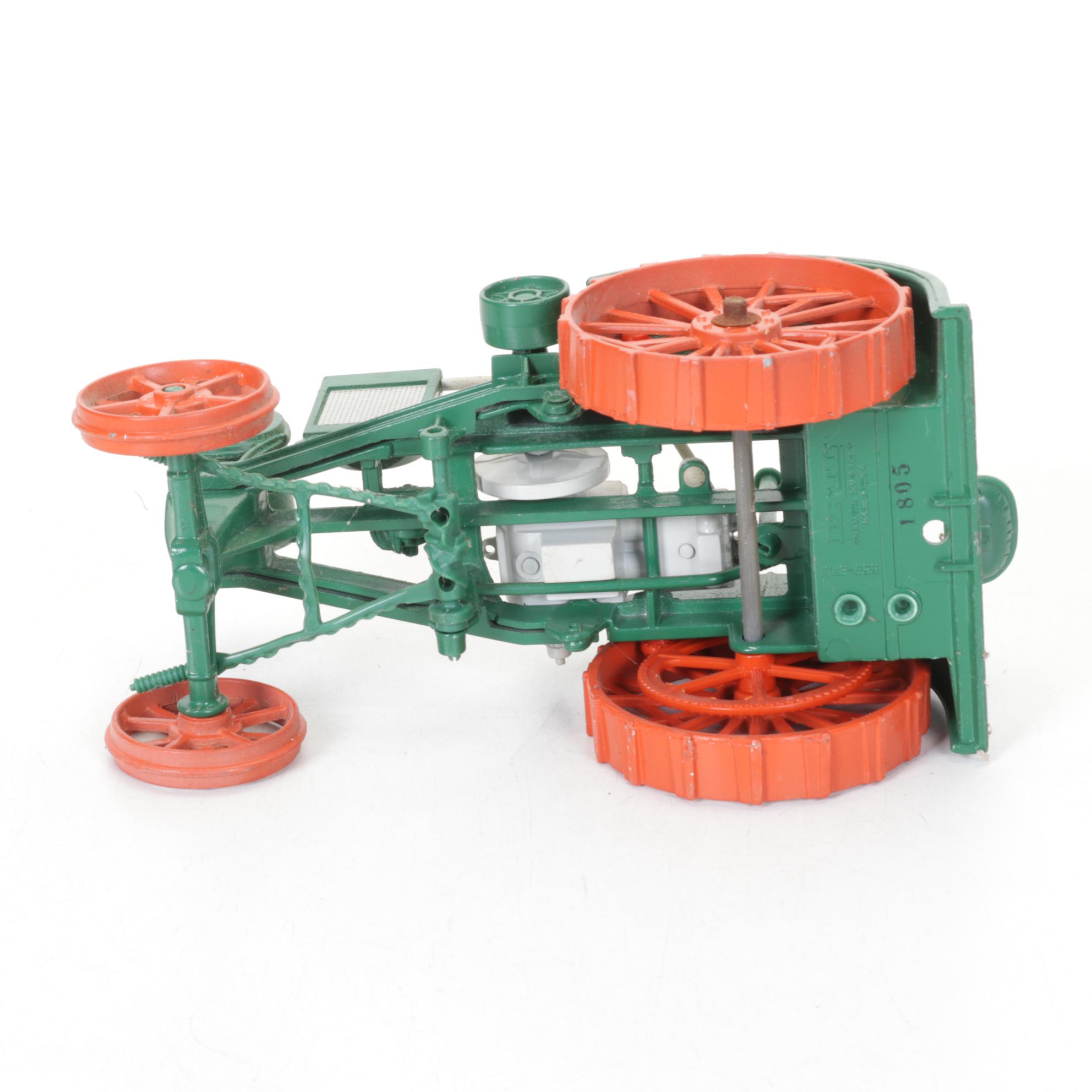 Brutalist Nail Sculptures with Irving's Model Toy Steam Engine Tractor and More