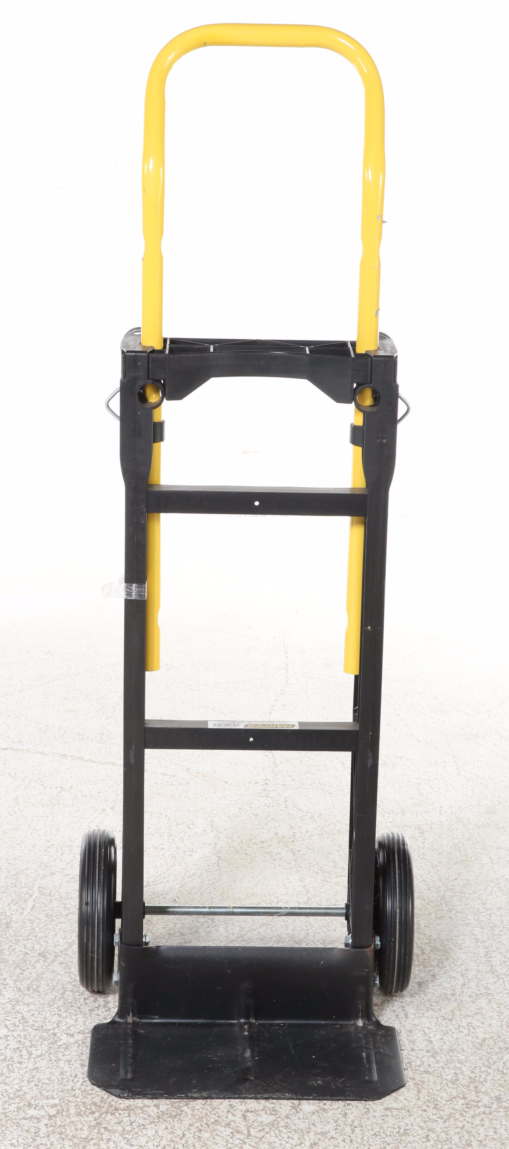 Werner 8' Step Ladder with Harper Hand Truck