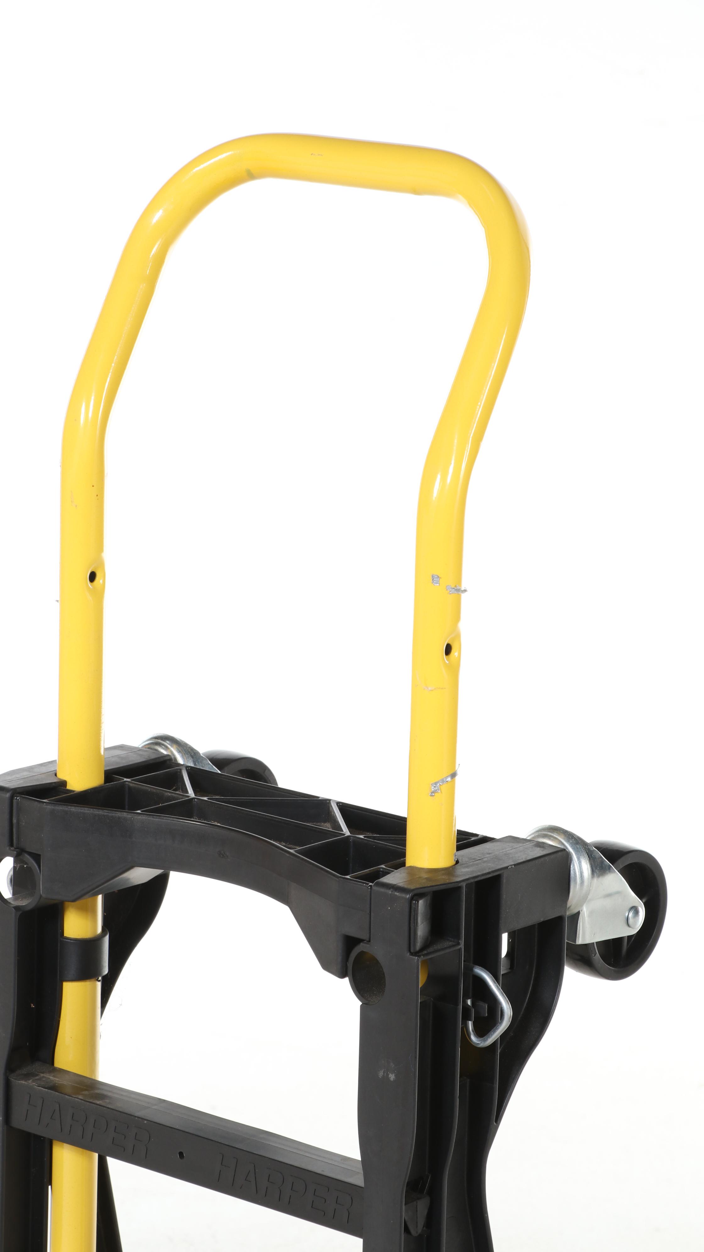 Werner 8' Step Ladder with Harper Hand Truck