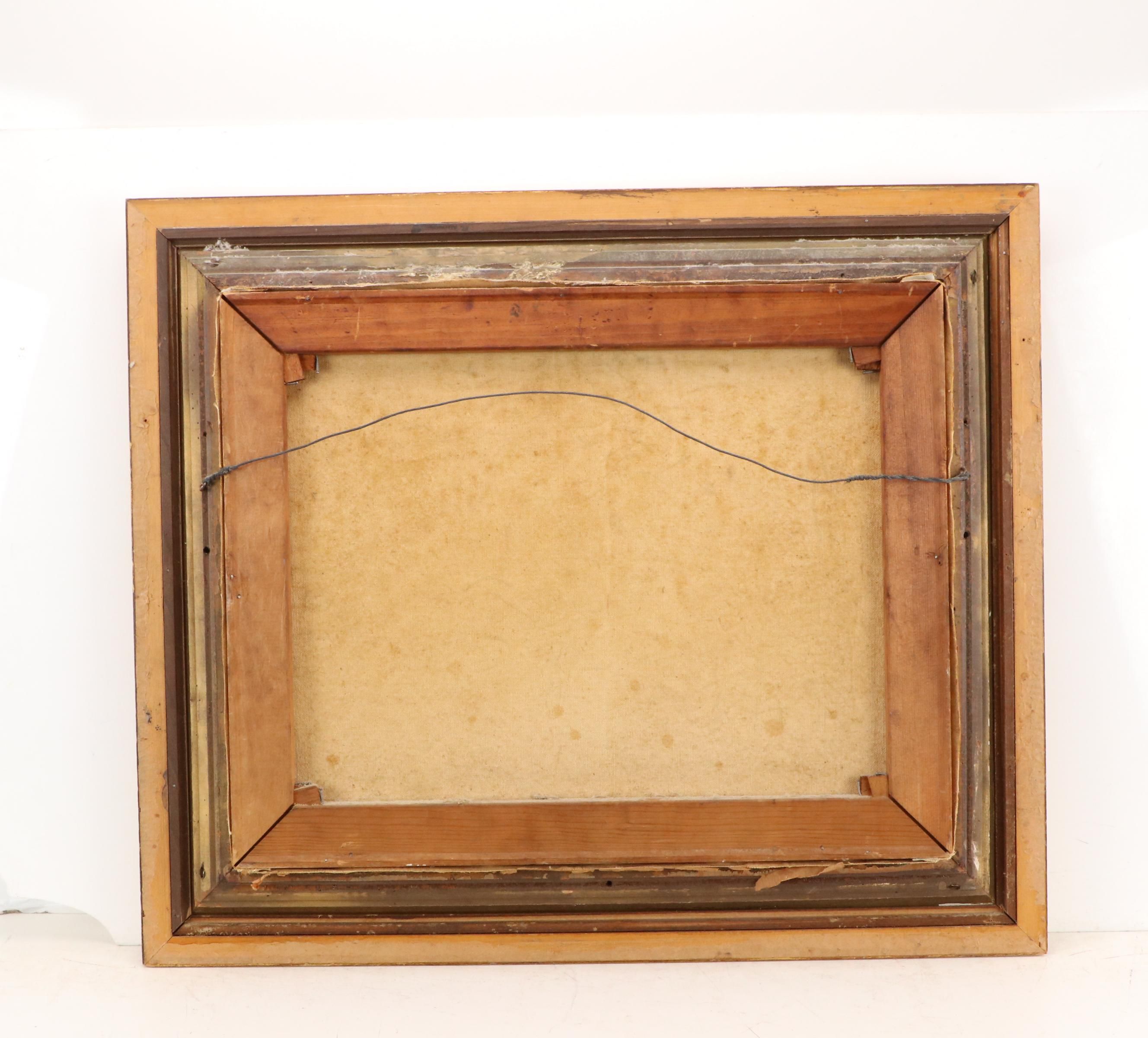 Joseph Sloman Judaic Figural Oil Painting, Early 20th Century