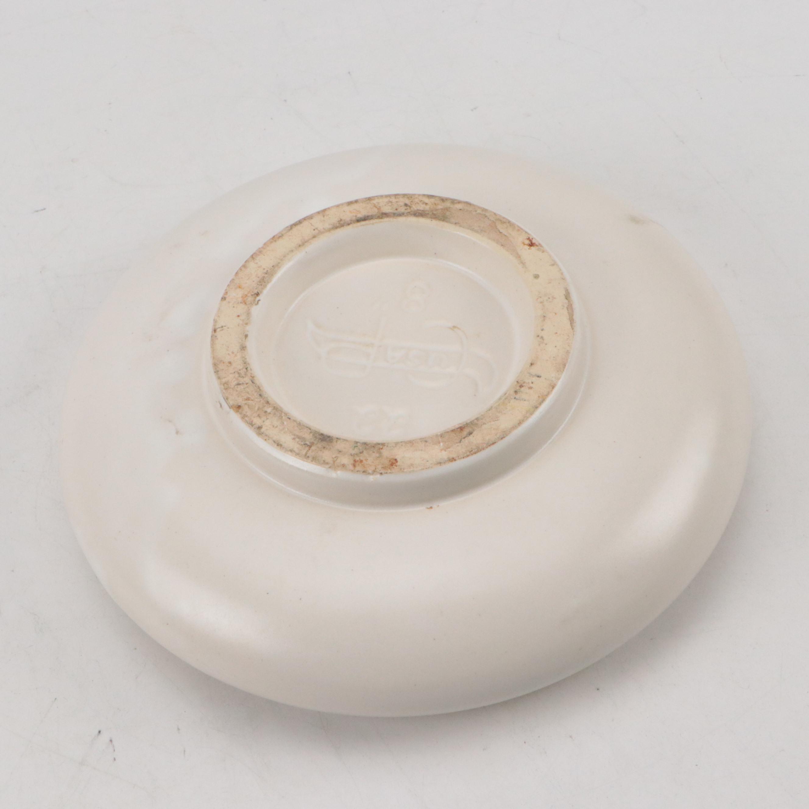 Art Deco Style Clock Cases with Ceramic Bowl and Other Decor