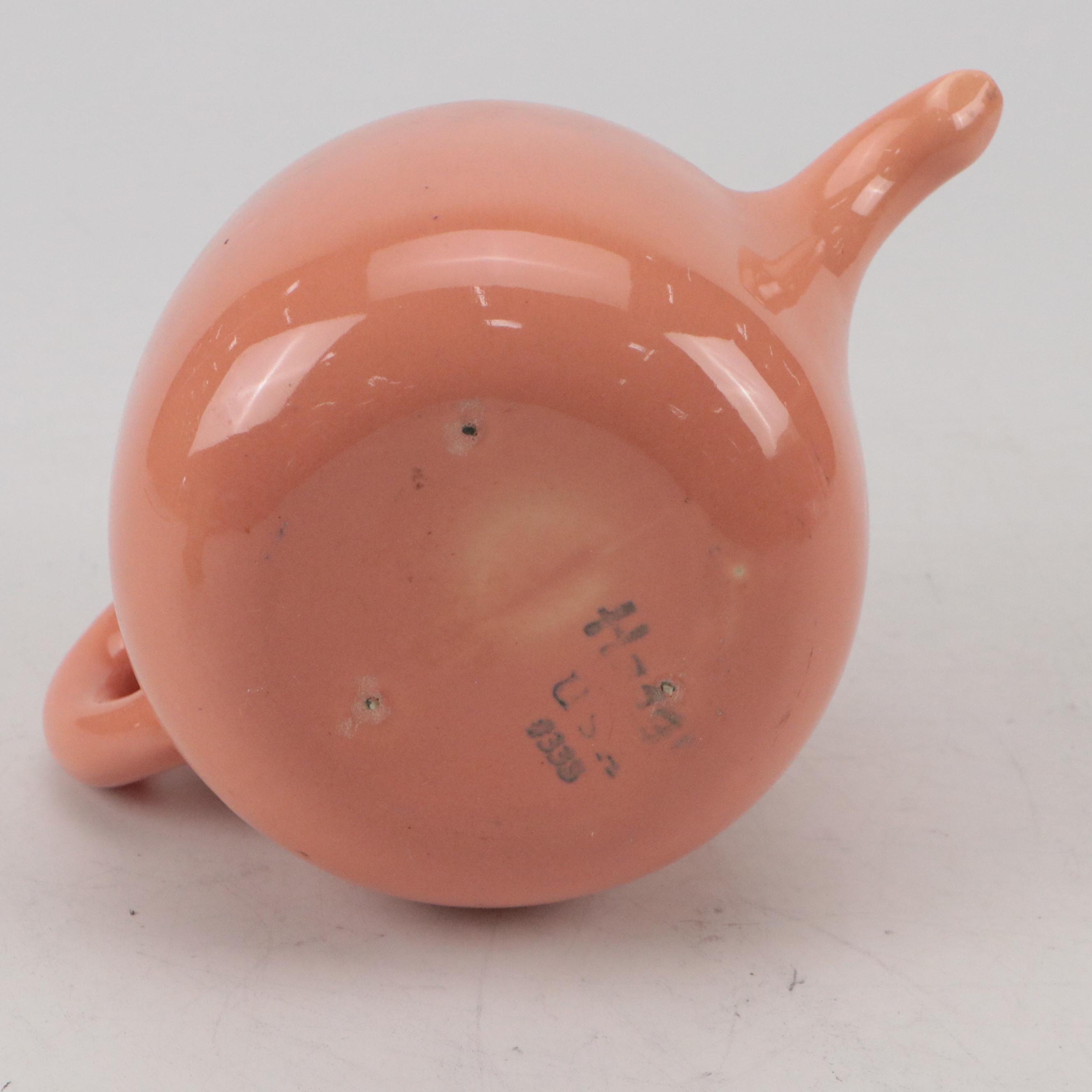 Art Deco Style Clock Cases with Ceramic Bowl and Other Decor